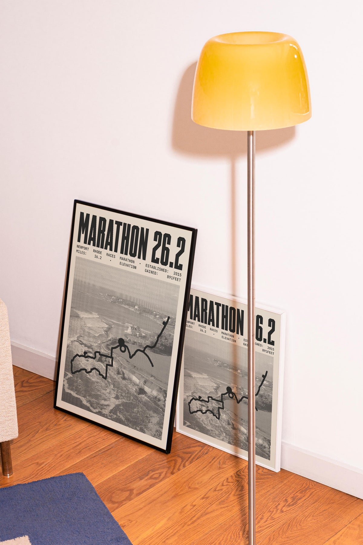 Newport Rhode Races Marathon Poster