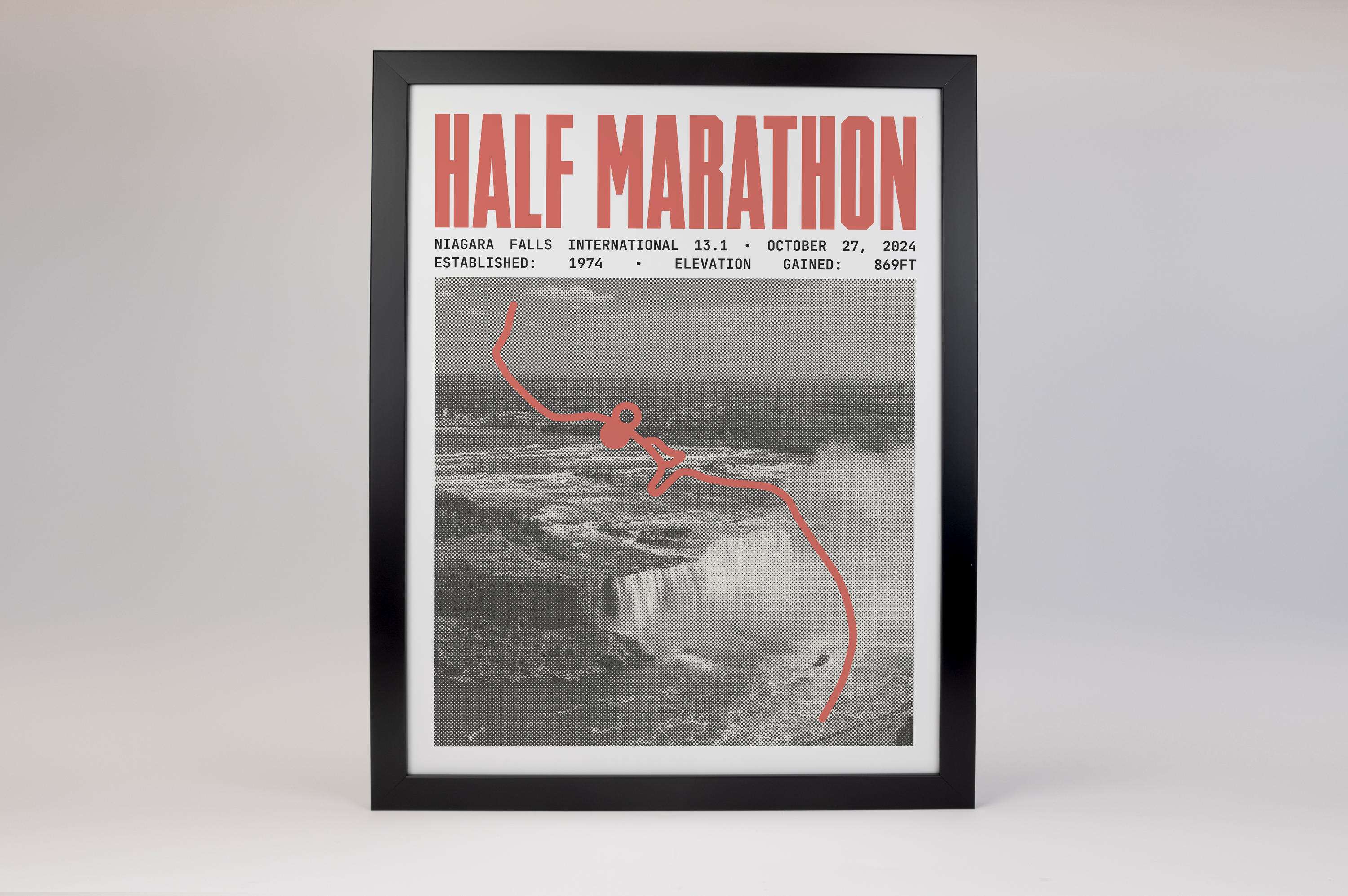 Niagara Falls International Half-Marathon Poster