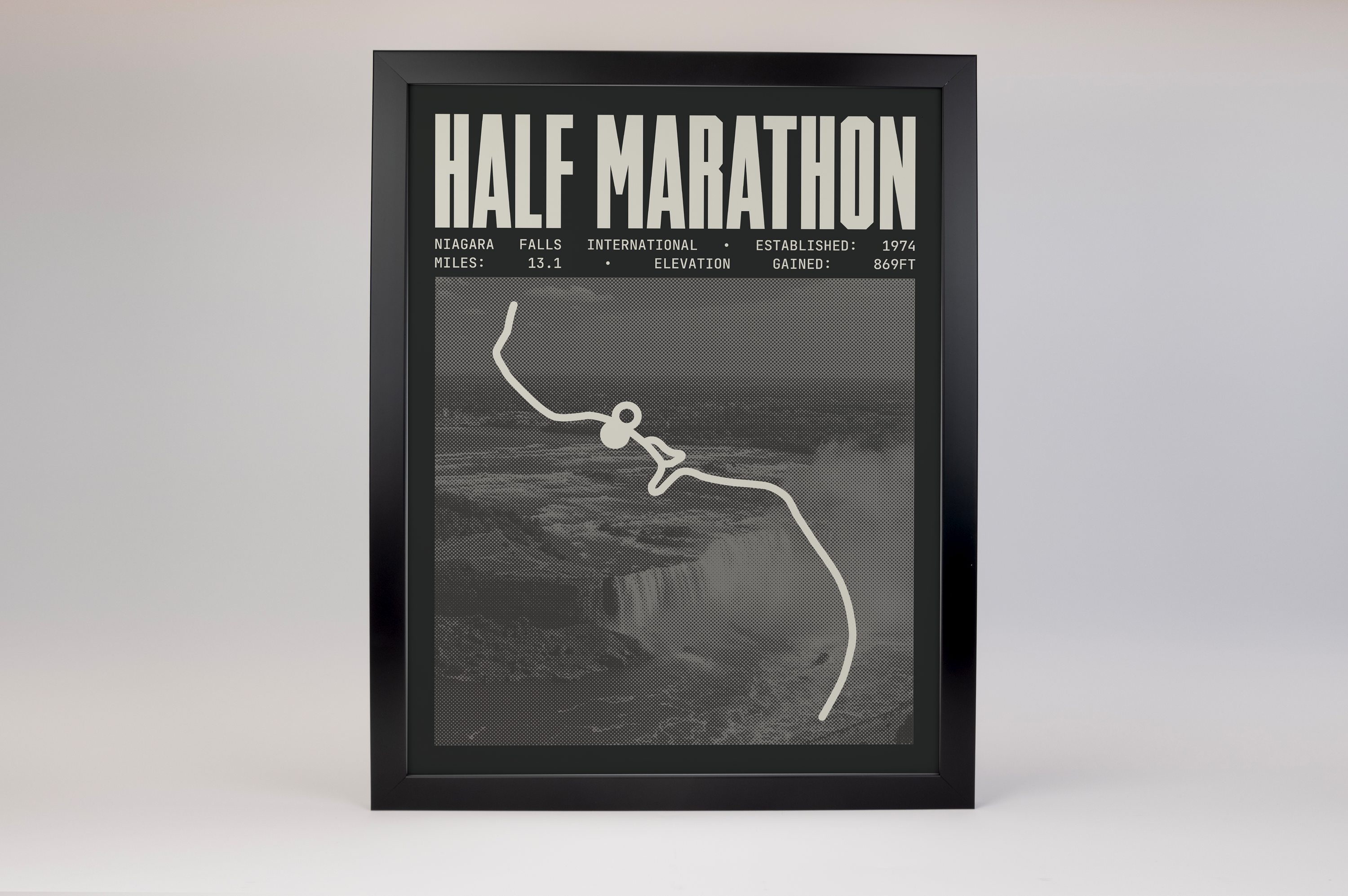 Niagara Falls International Half-Marathon Poster