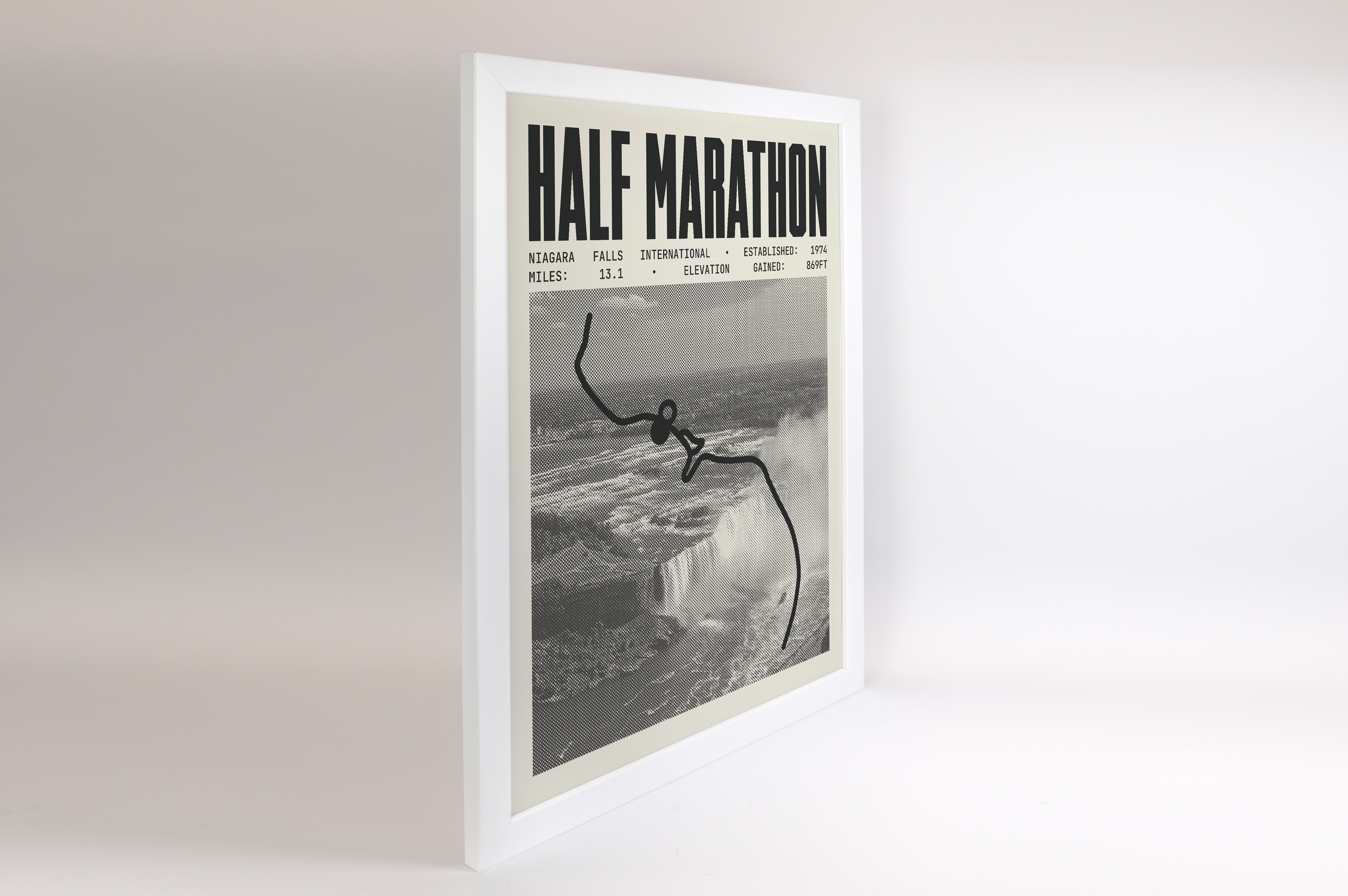 Niagara Falls International Half-Marathon Poster