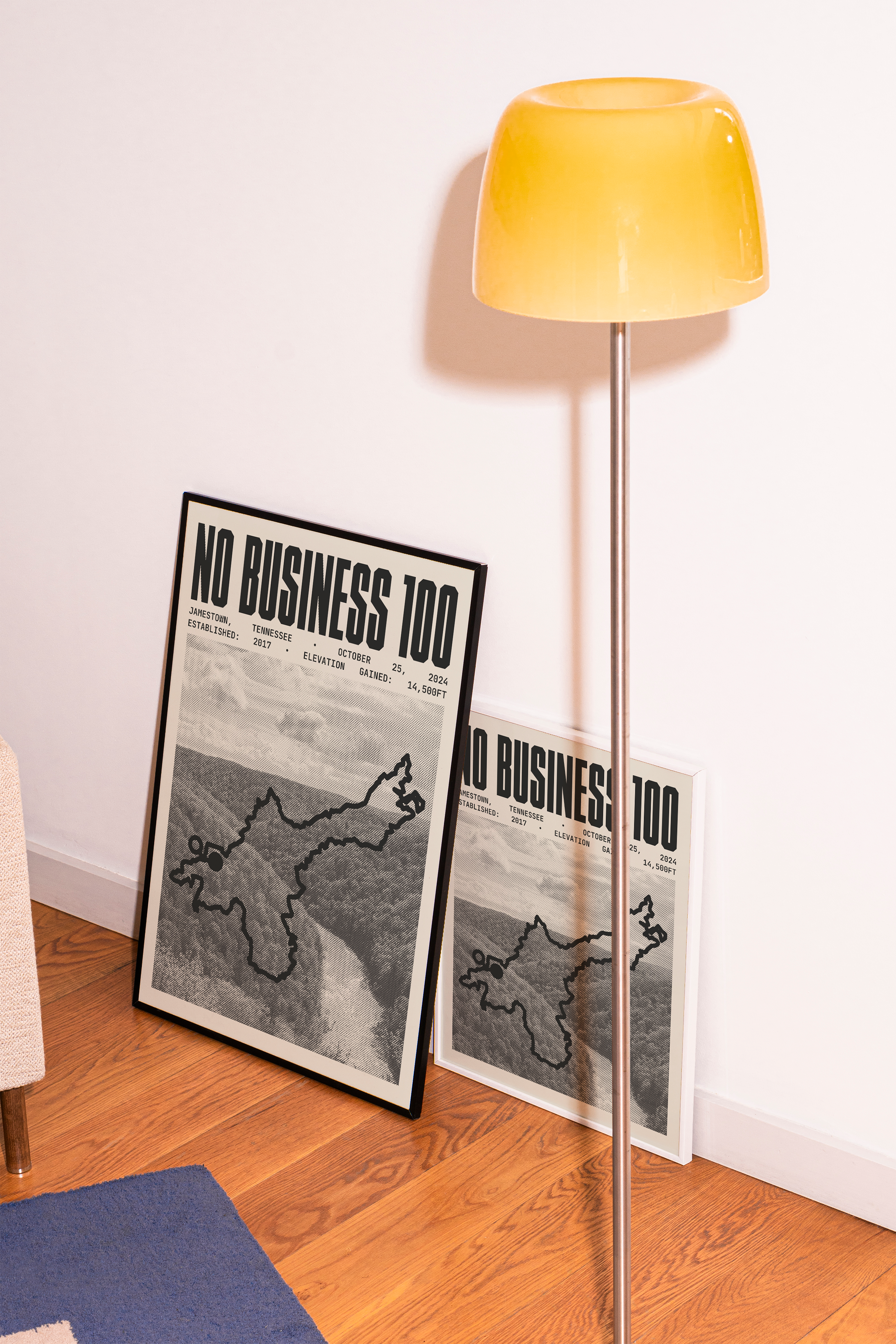 No Business 100 Endurance Run Poster