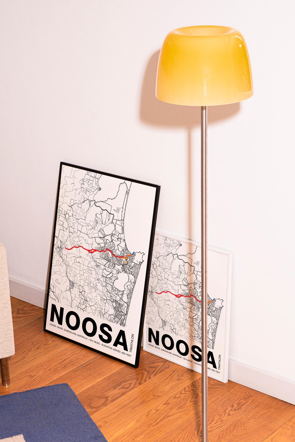 Noosa Triathlon Poster - Grid Style