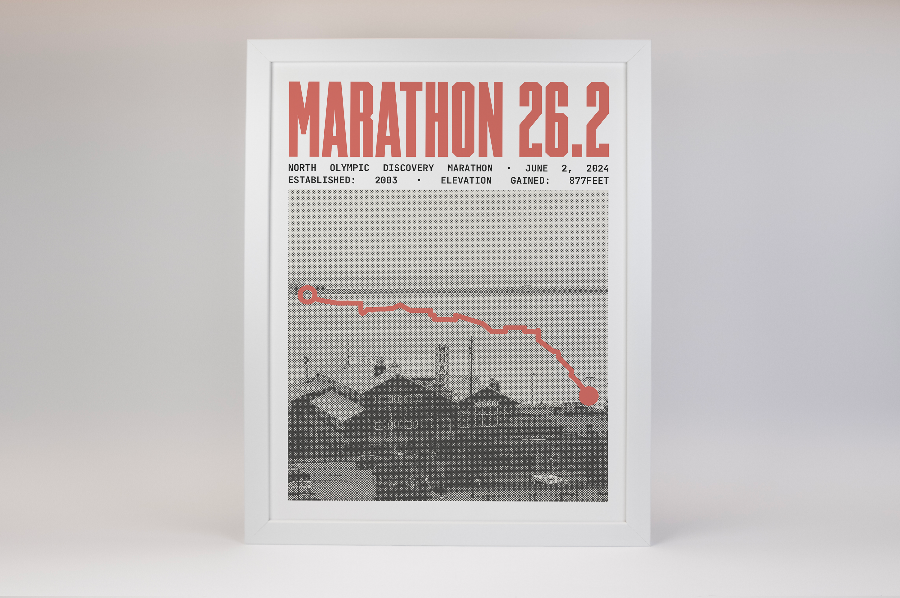 North Olympic Discovery Marathon Poster