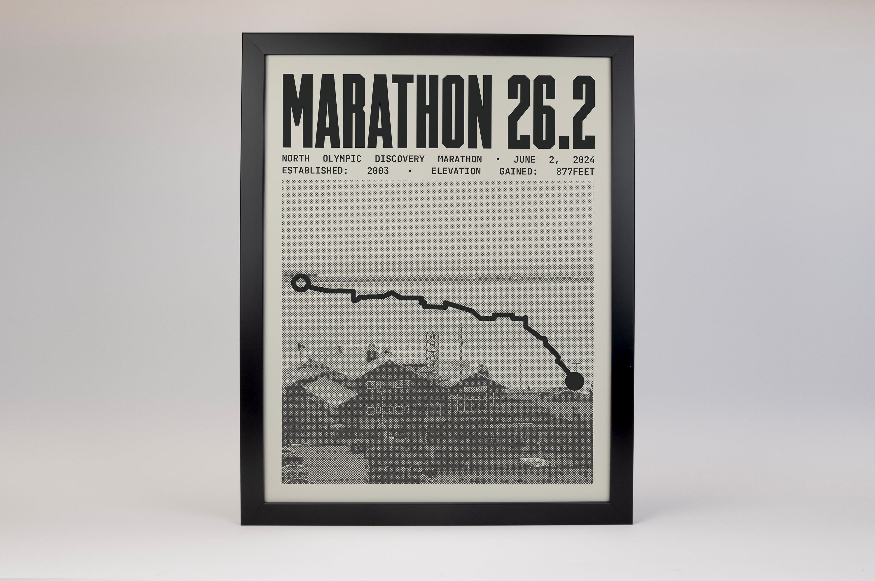 North Olympic Discovery Marathon Poster