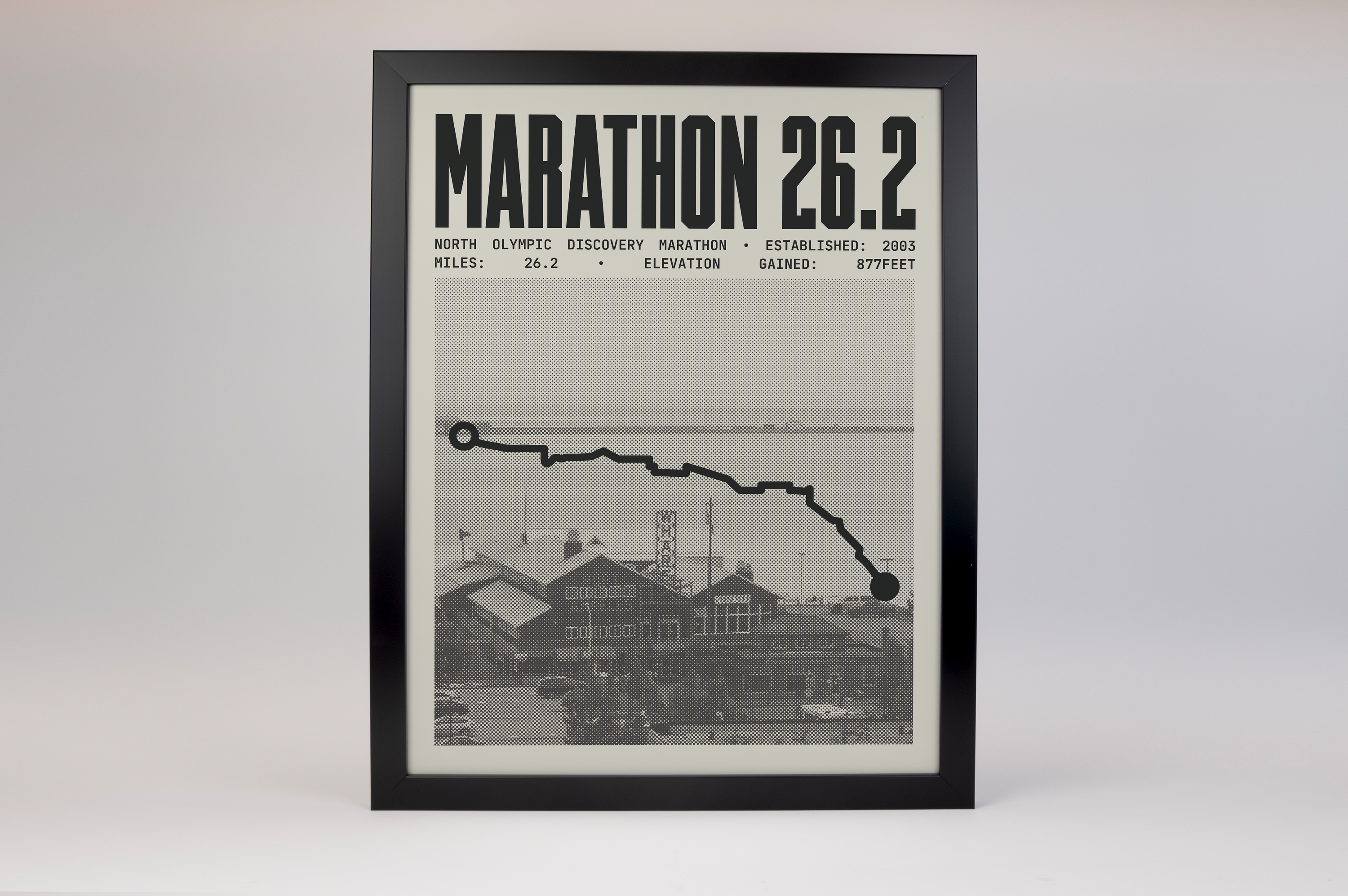 North Olympic Discovery Marathon Poster