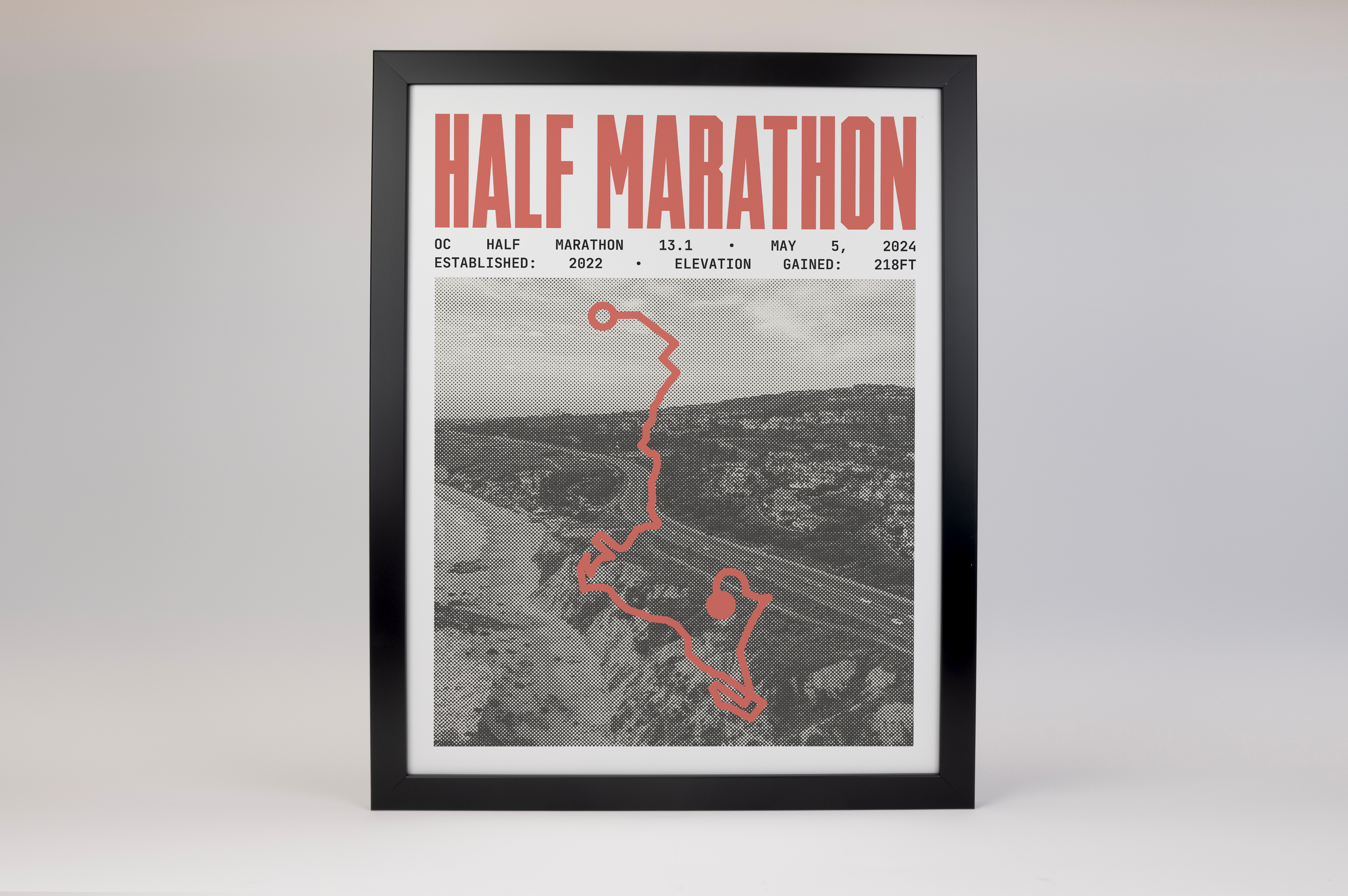 OC Half-Marathon Poster