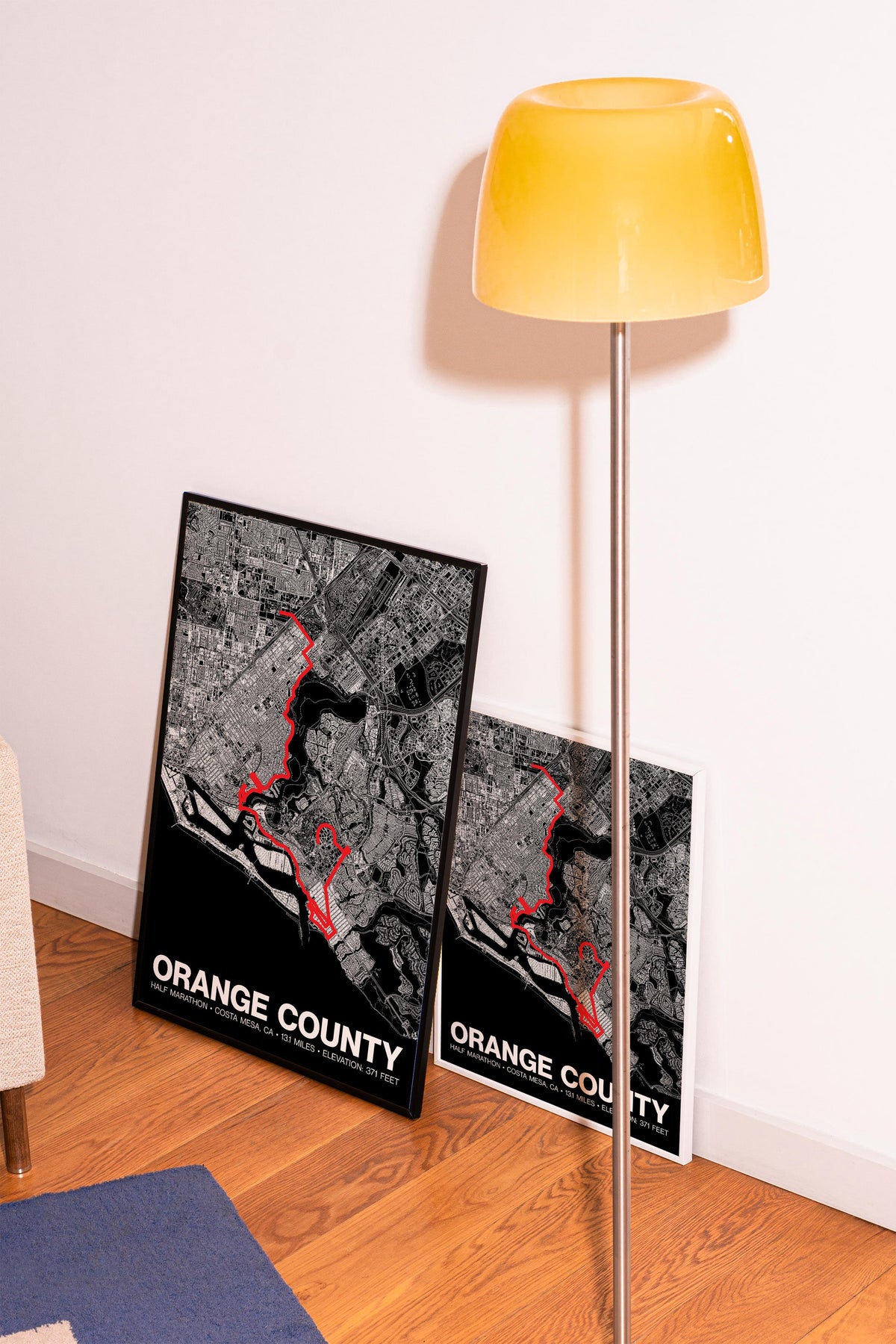 OC Half Marathon Poster - Grid Style