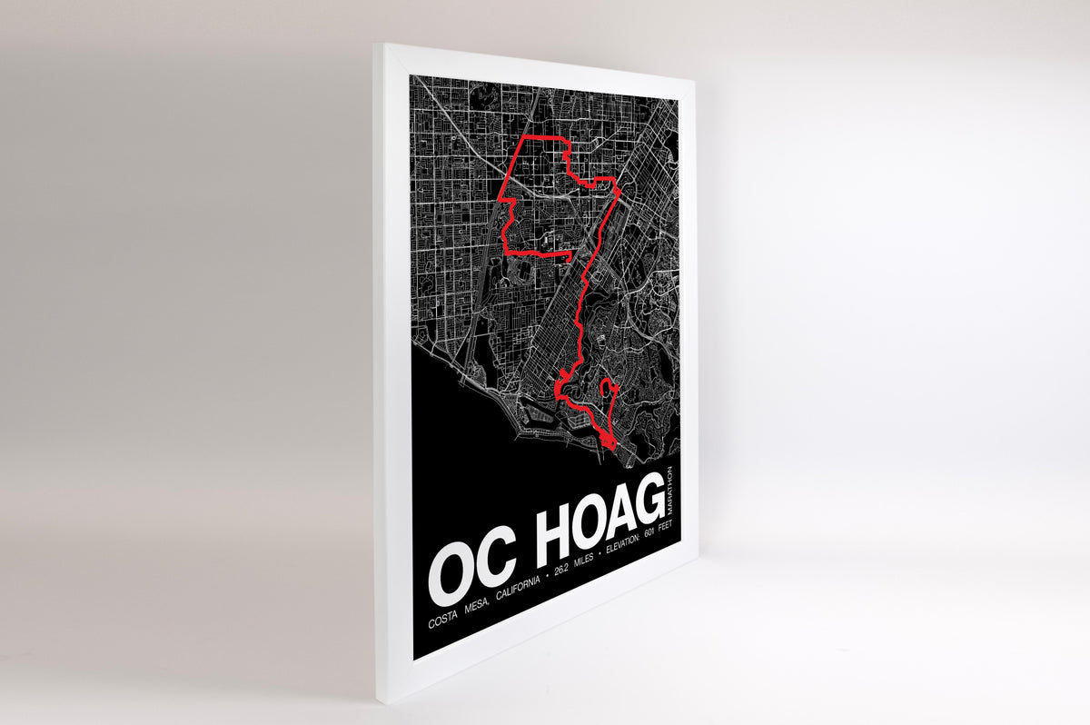 OC Hoag Marathon Poster - Grid Style