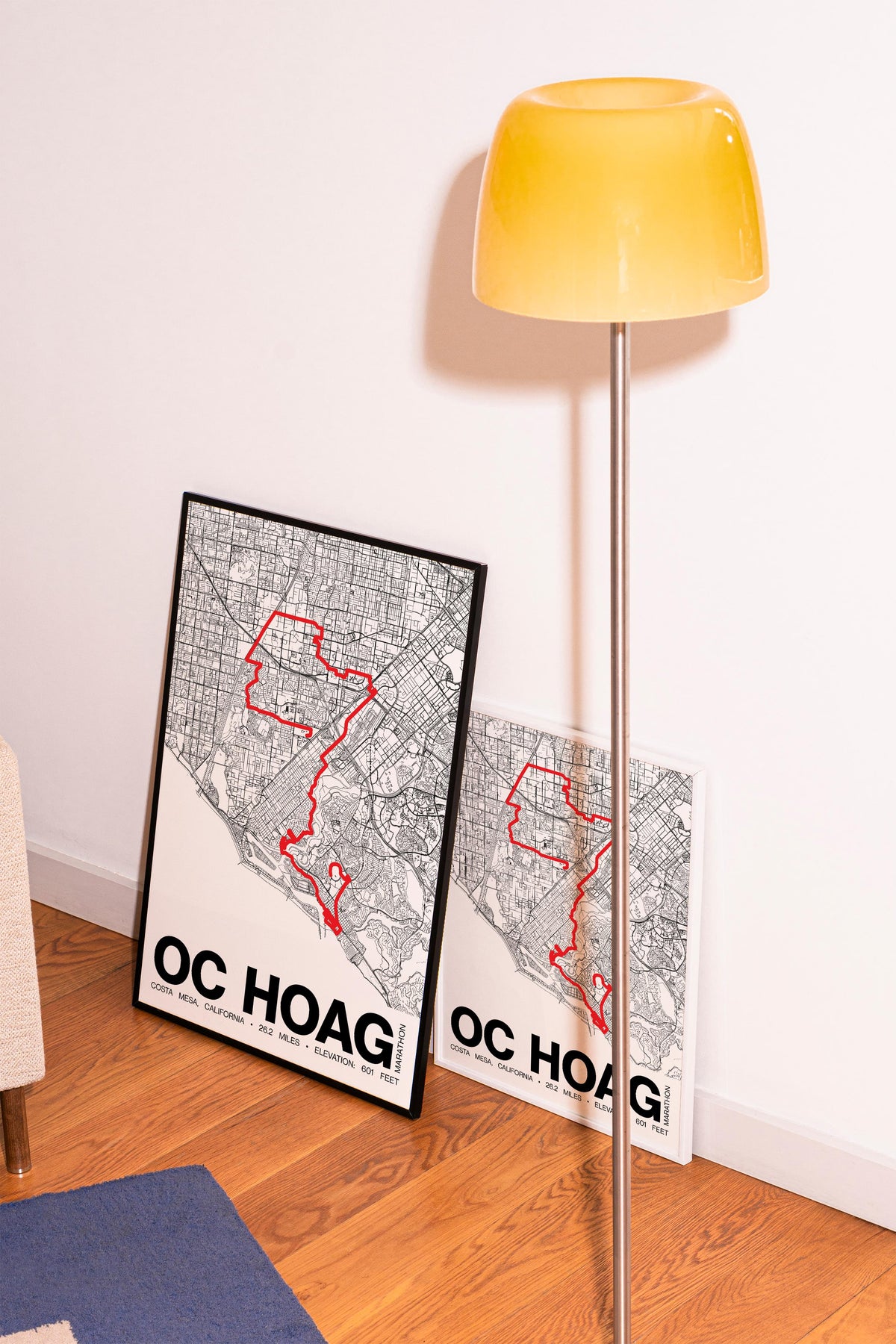 OC Hoag Marathon Poster - Grid Style