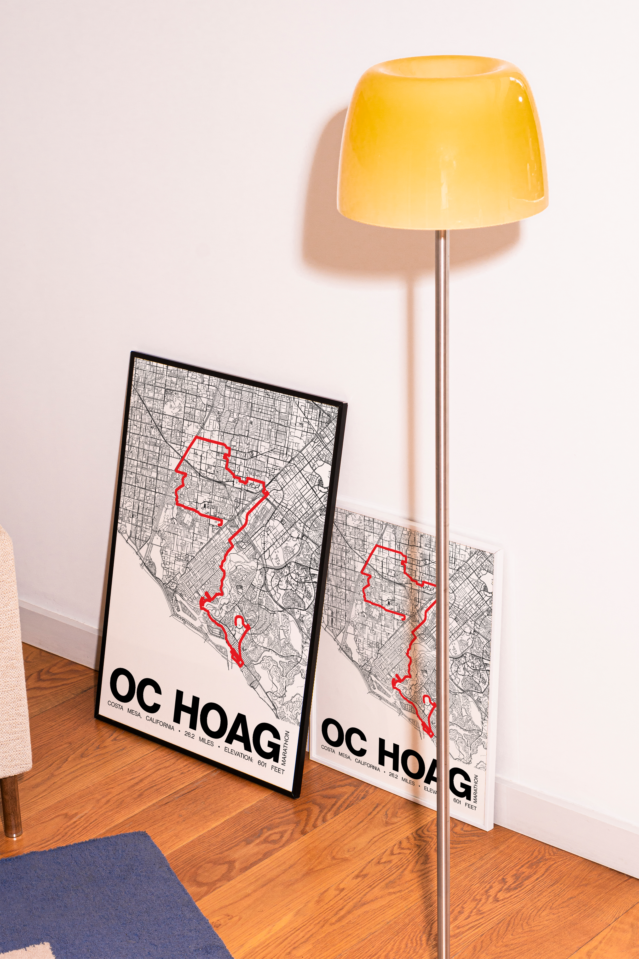 OC Hoag Marathon Poster - Grid Style