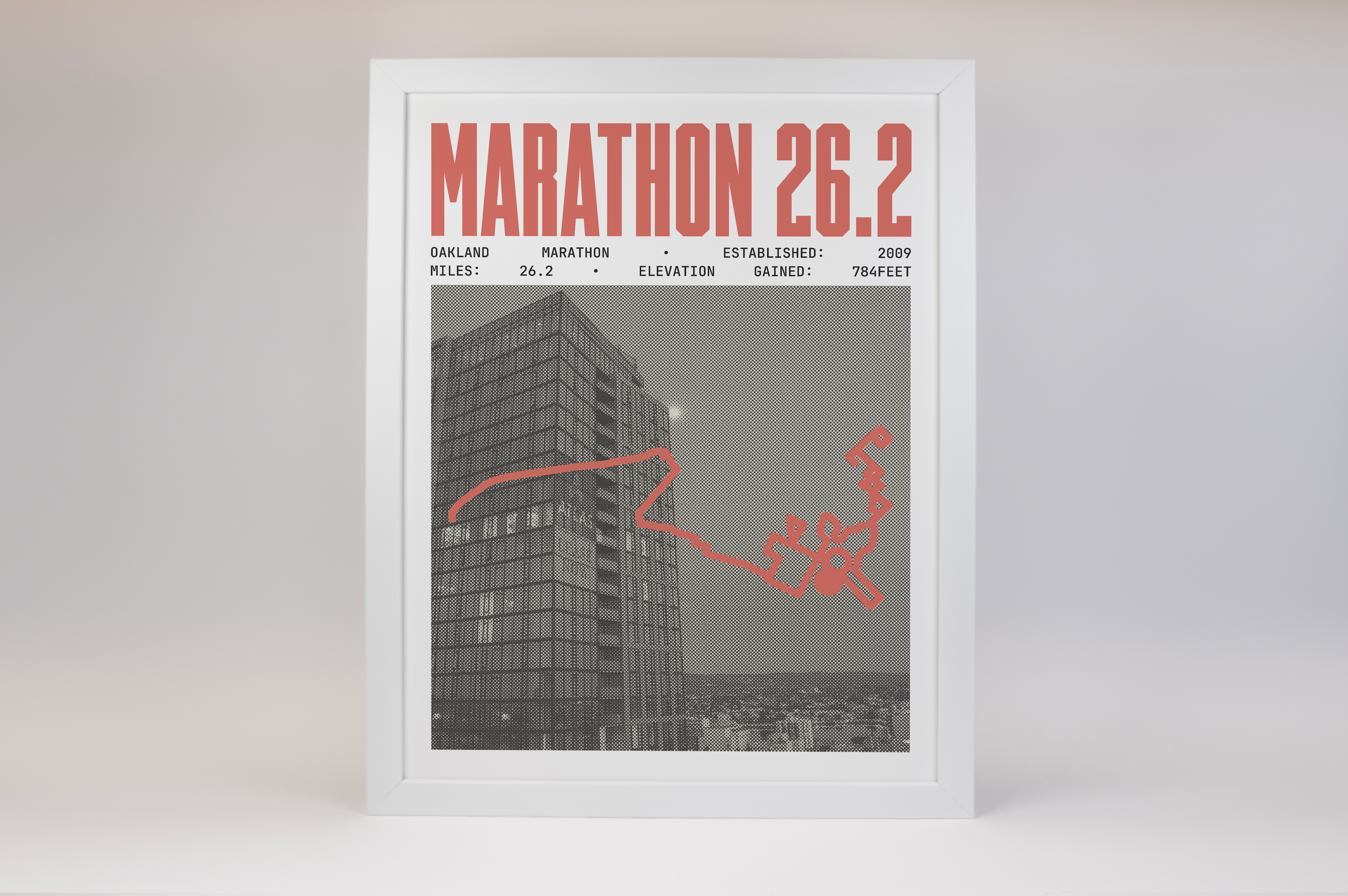 Oakland Marathon Poster
