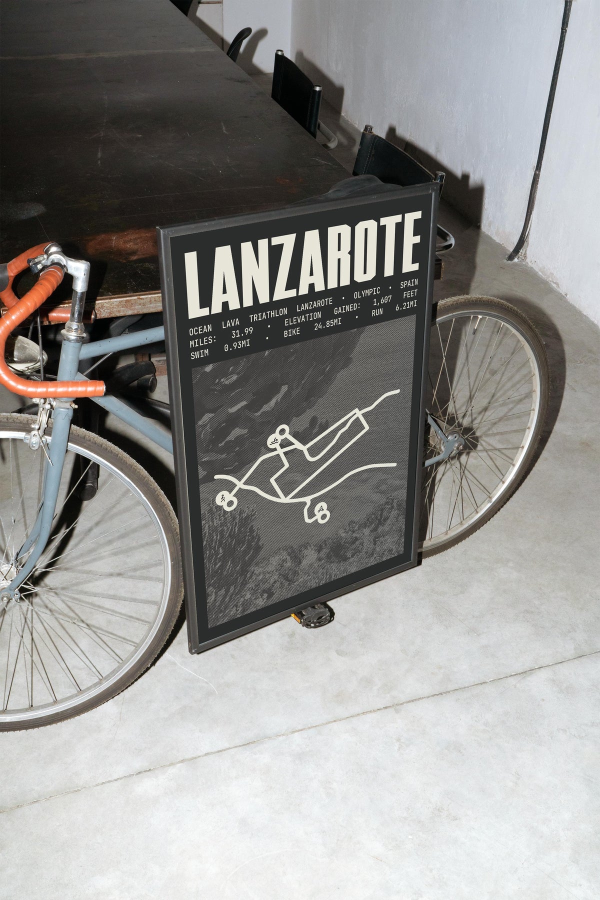 Ocean Lava Triathlon Lanzarote -  OLYMPIC Poster