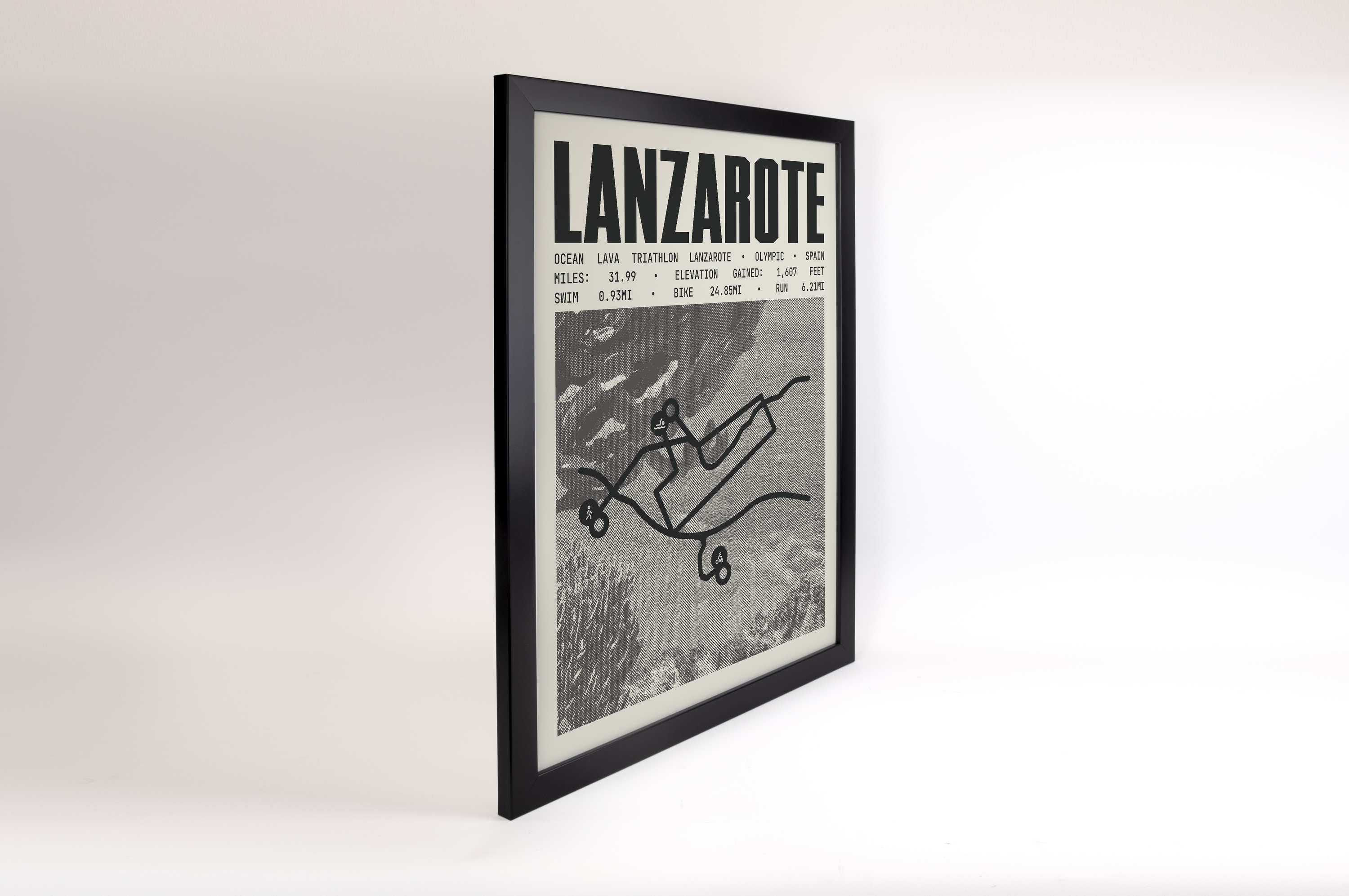 Ocean Lava Triathlon Lanzarote -  OLYMPIC Poster