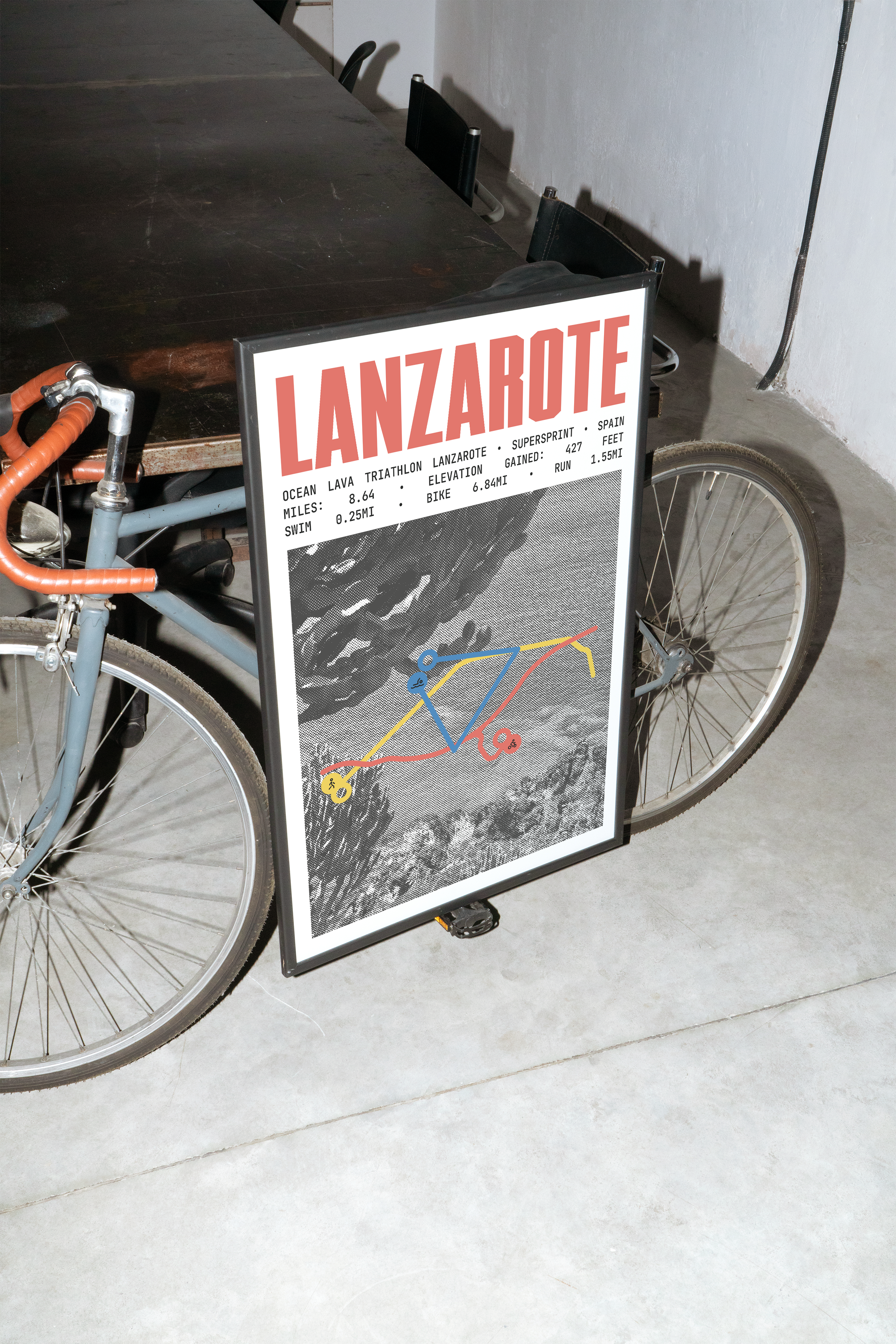 Ocean Lava Triathlon Lanzarote -  SUPERSPRINT Poster