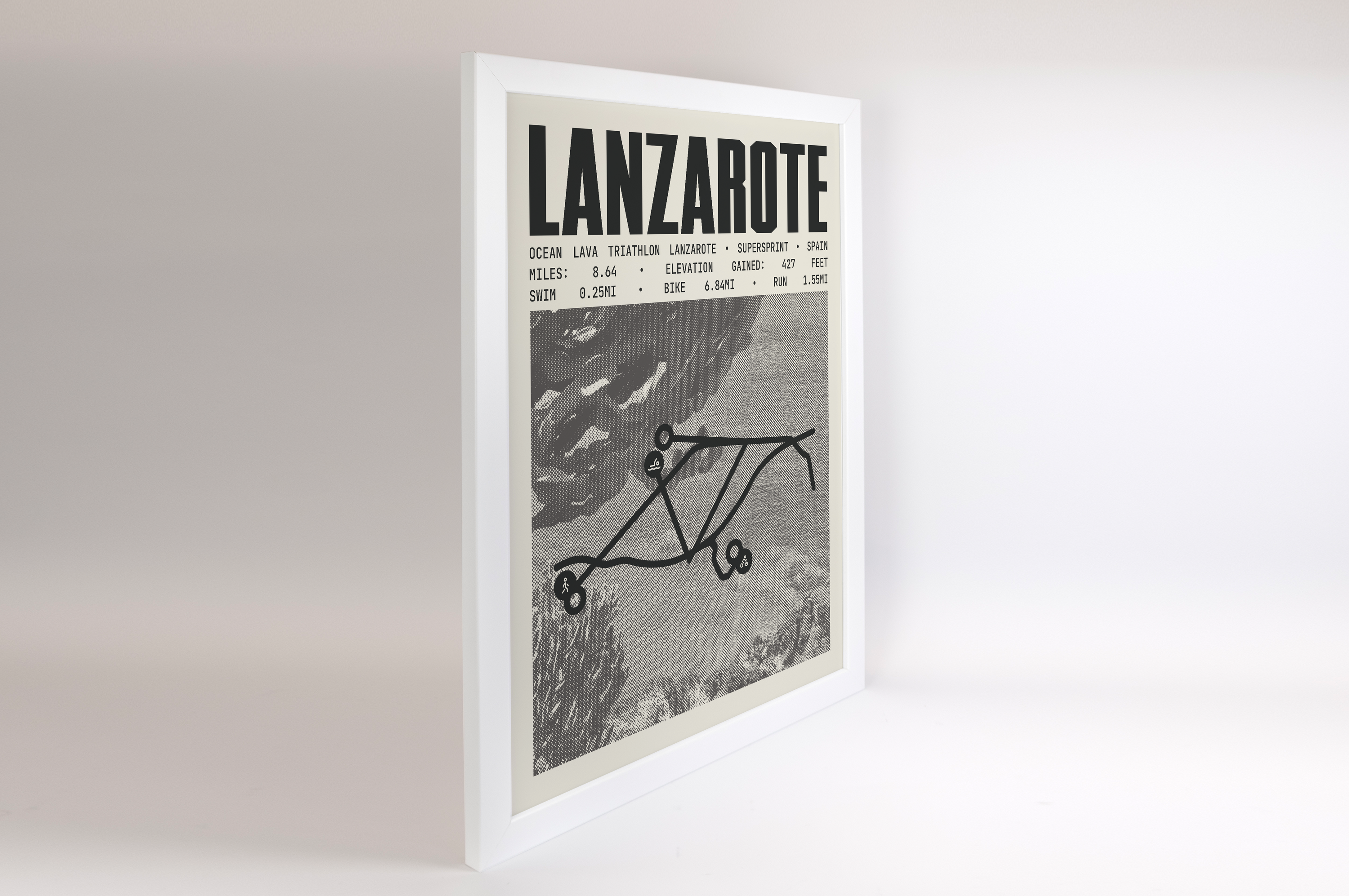 Ocean Lava Triathlon Lanzarote -  SUPERSPRINT Poster