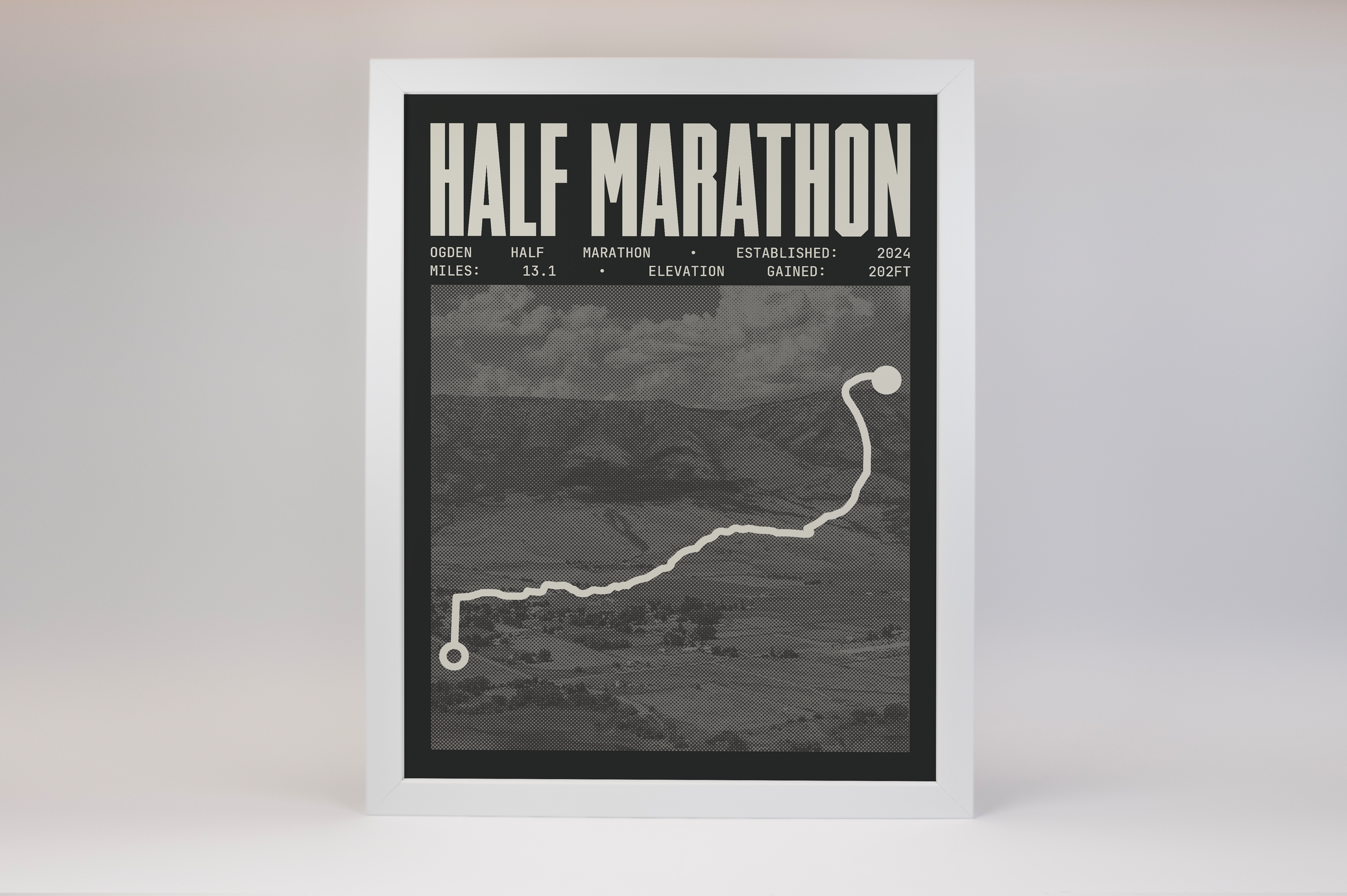 Ogden Half-Marathon Poster