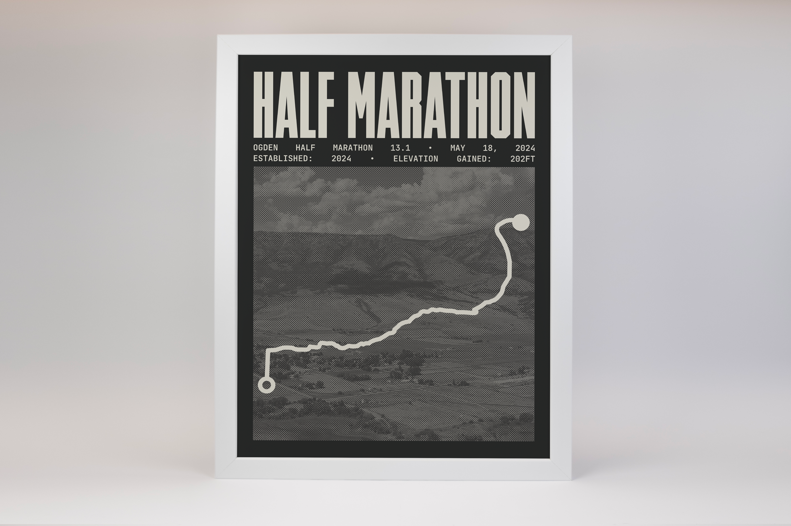 Ogden Half-Marathon Poster