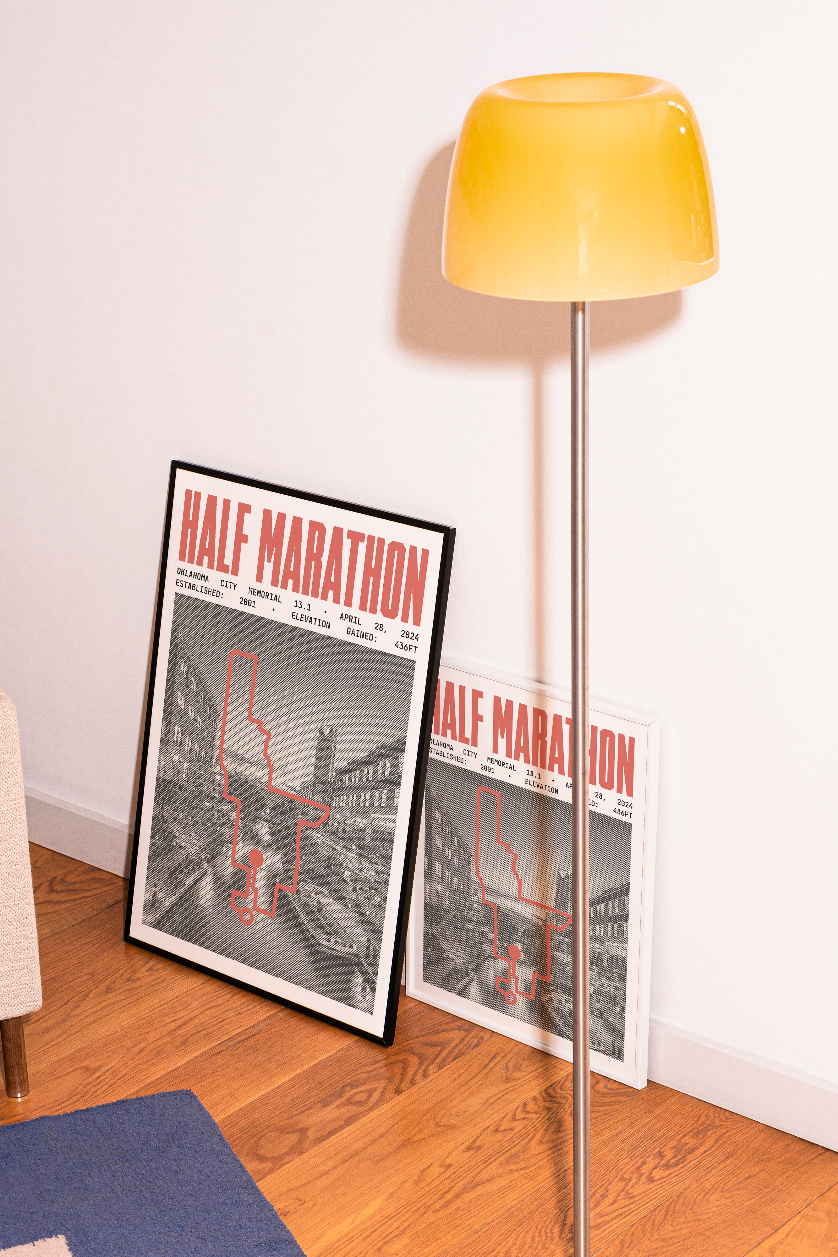 Oklahoma City Memorial Half-Marathon Poster