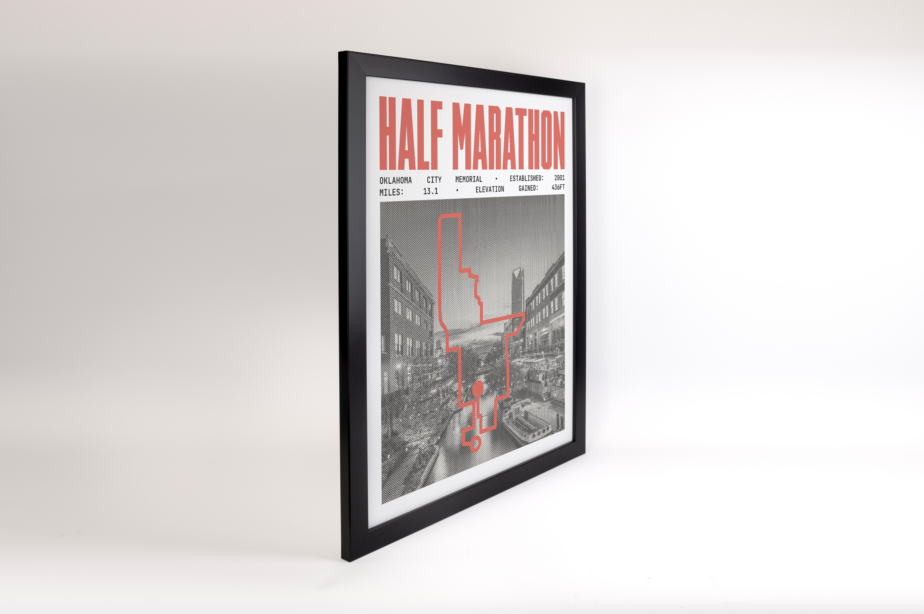 Oklahoma City Memorial Half-Marathon Poster