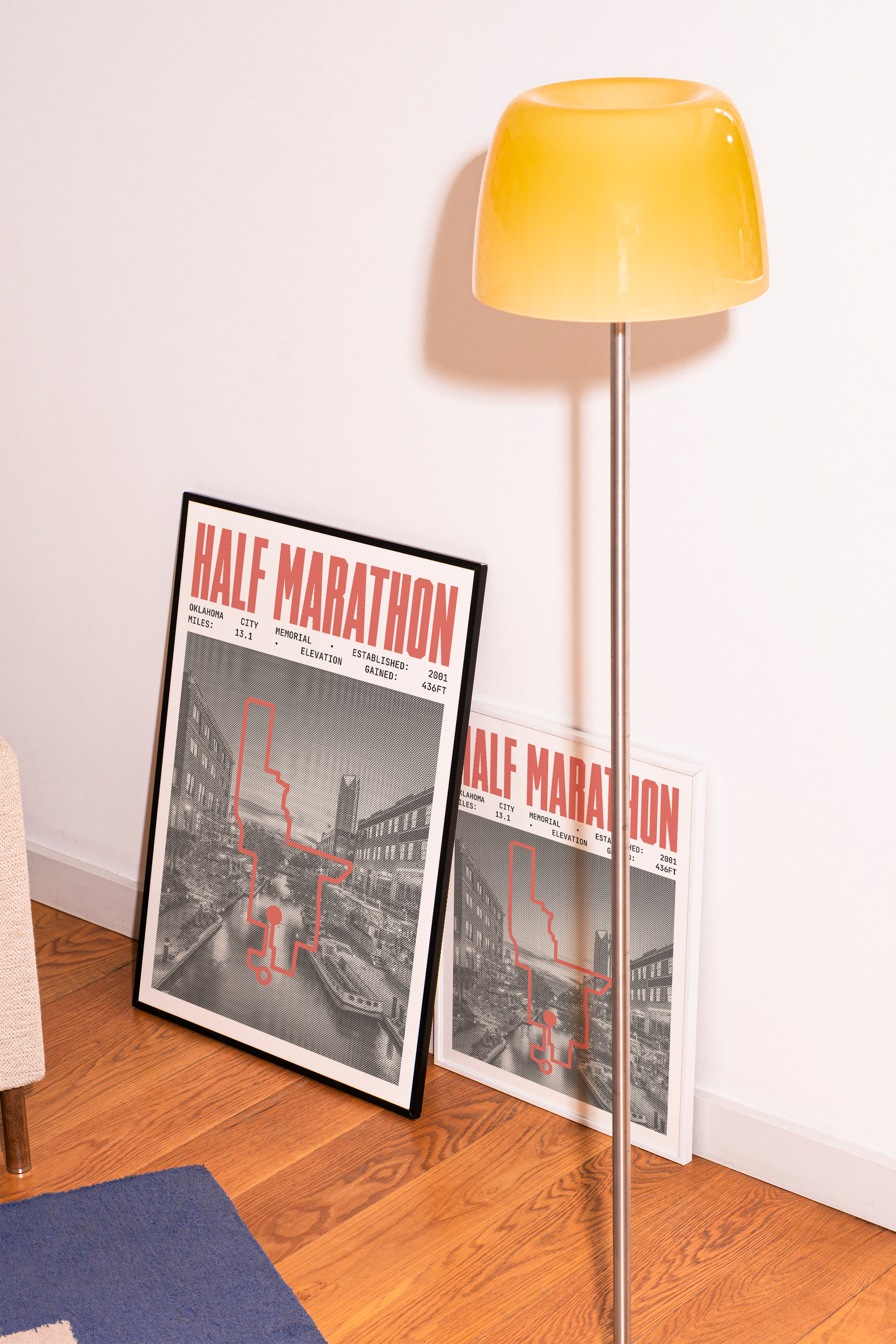 Oklahoma City Memorial Half-Marathon Poster