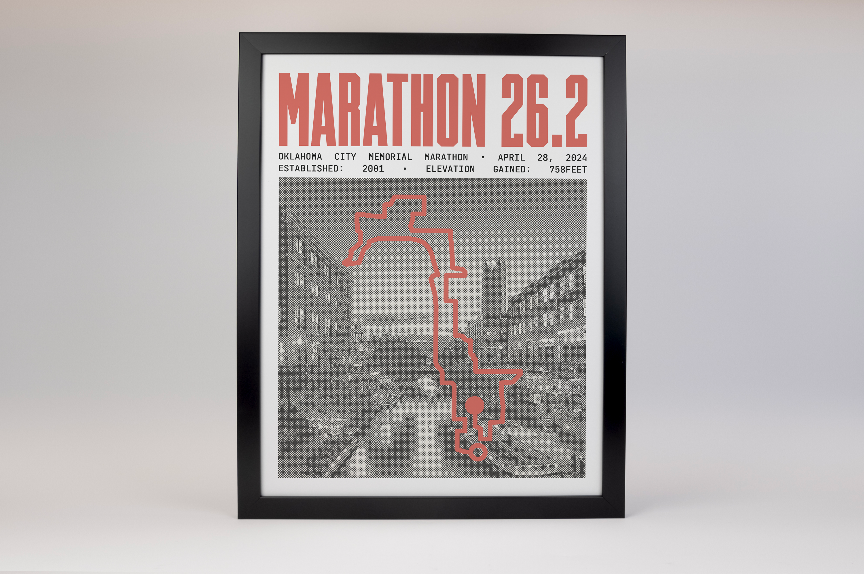 Oklahoma City Memorial Marathon Poster