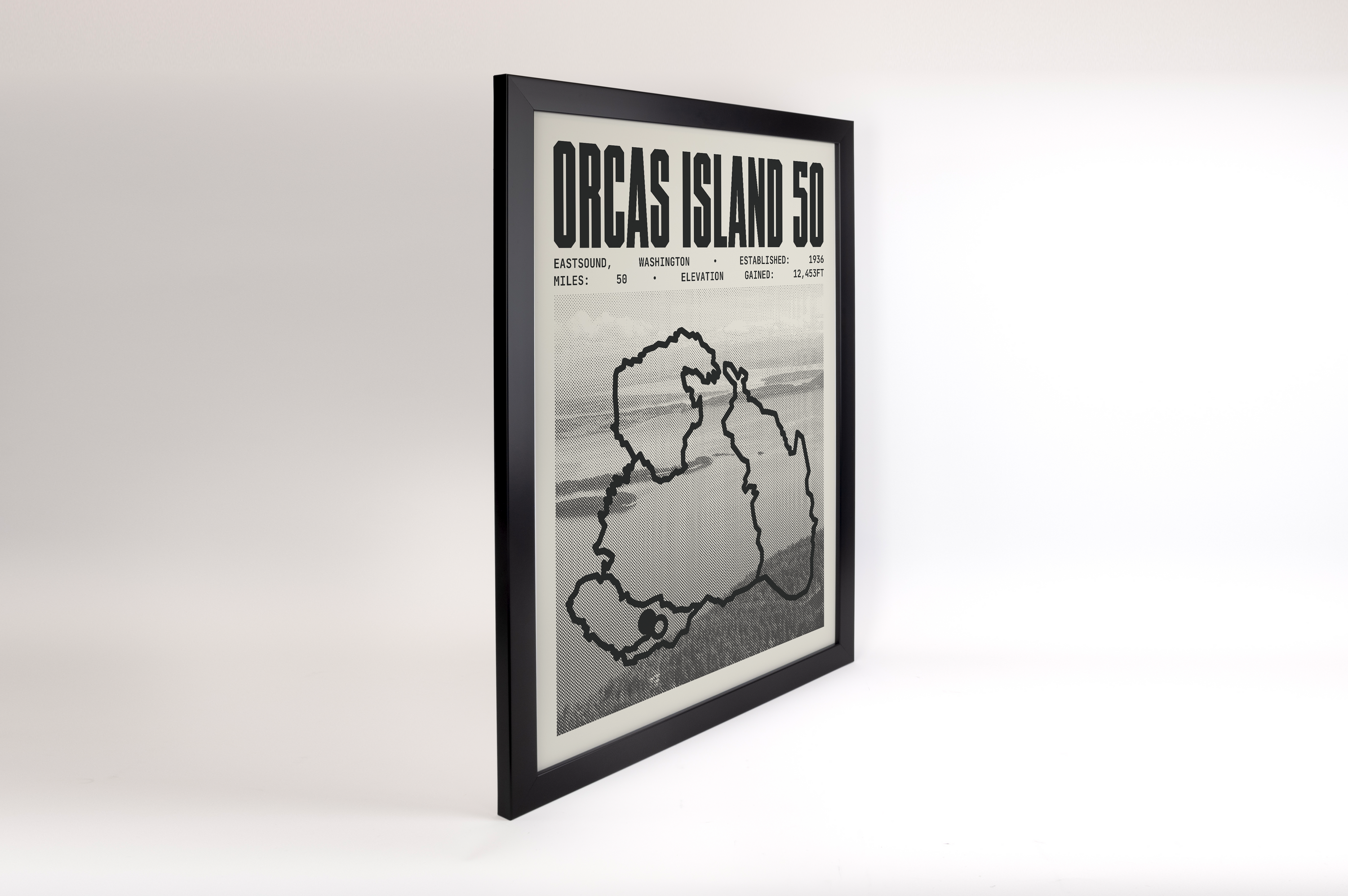 Orcas Island 50 Endurance Run Poster