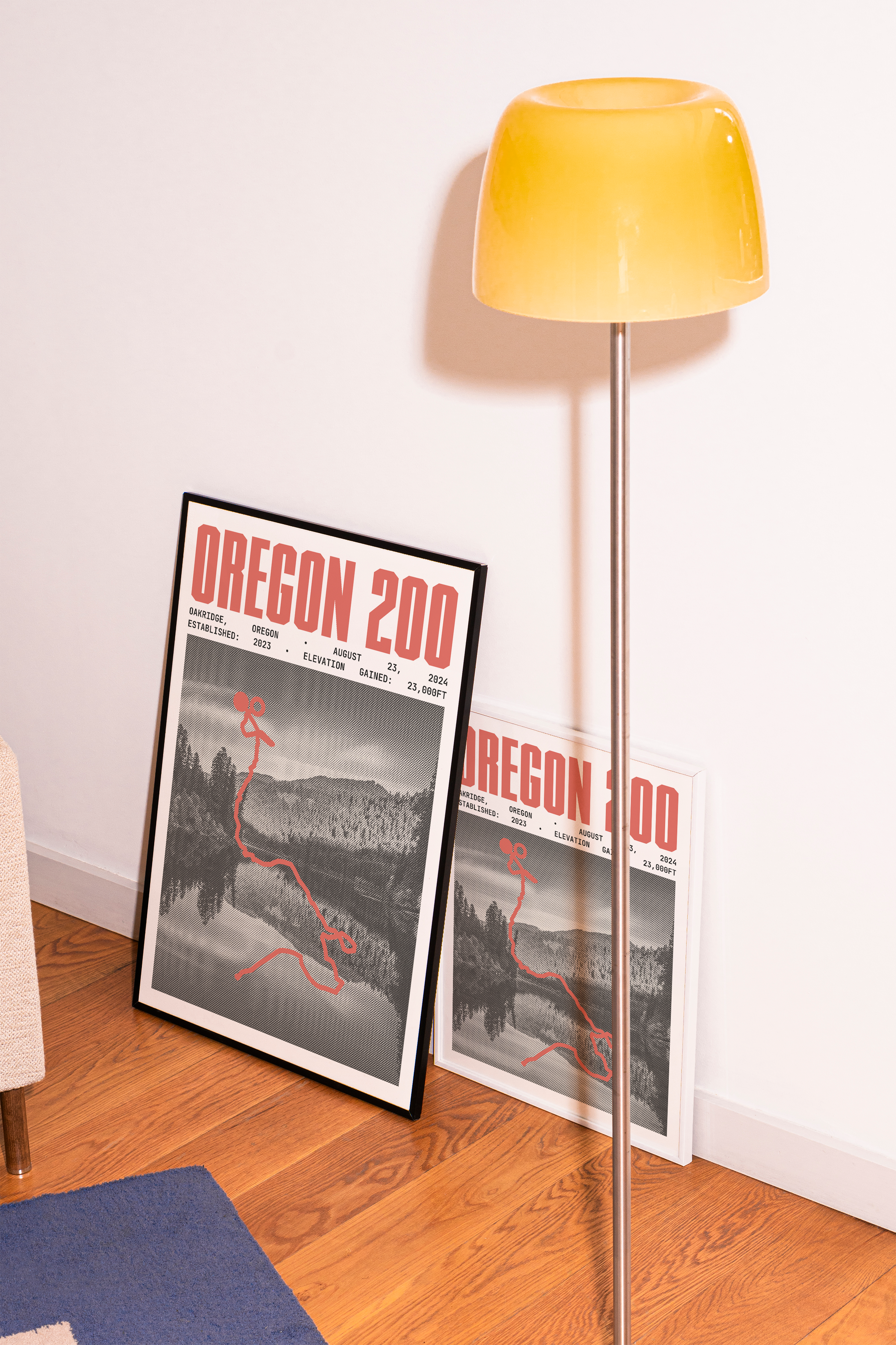 Oregon 200 Endurance Run Poster