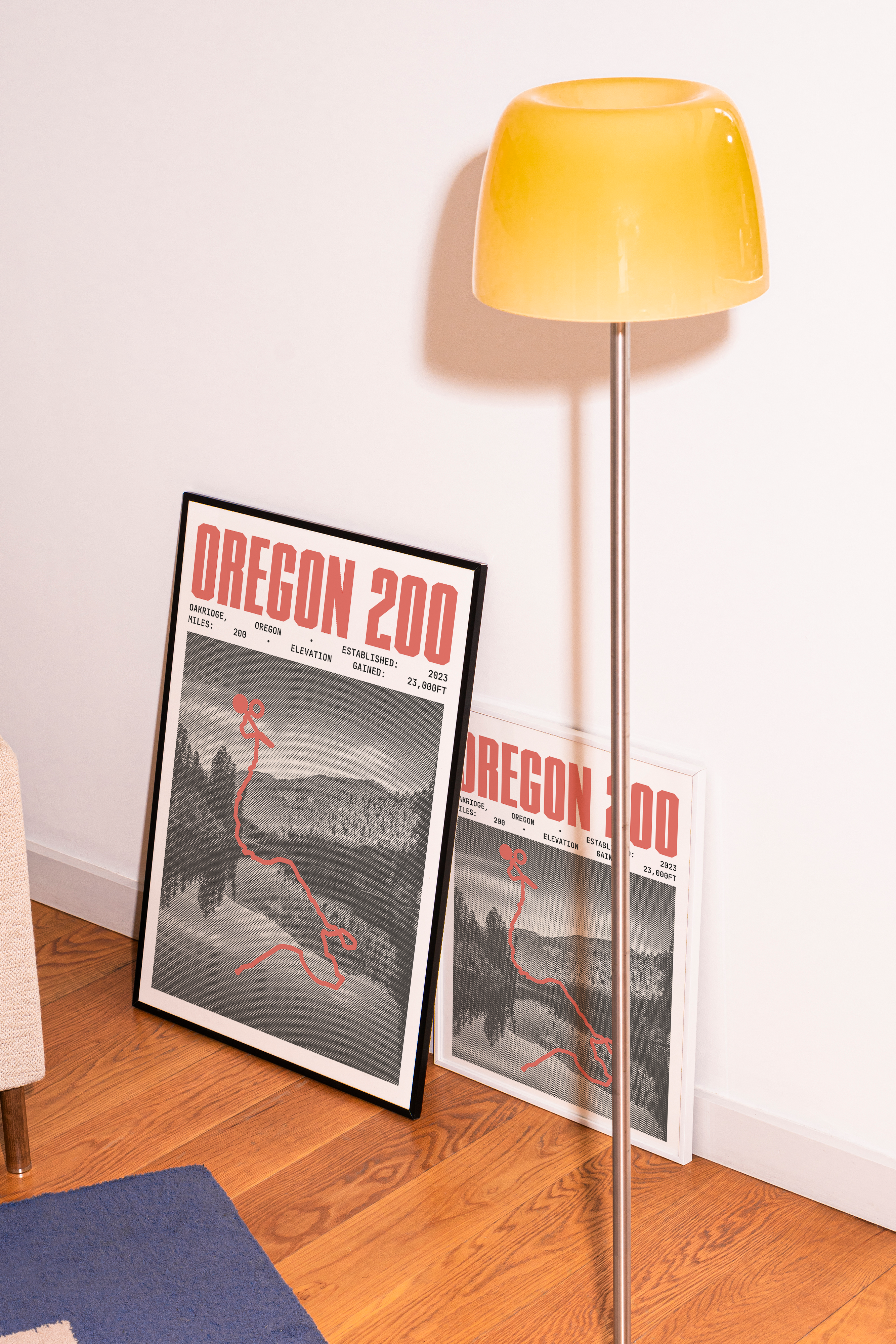 Oregon 200 Endurance Run Poster