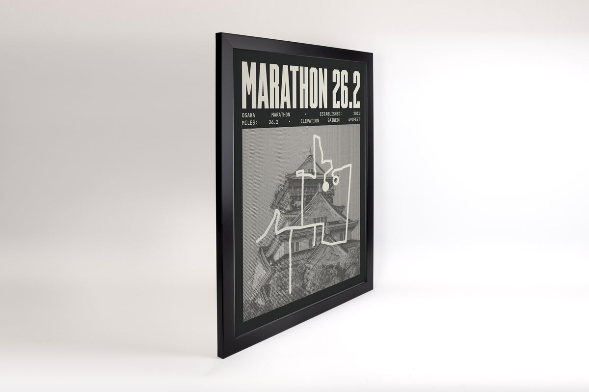 Osaka Marathon Poster