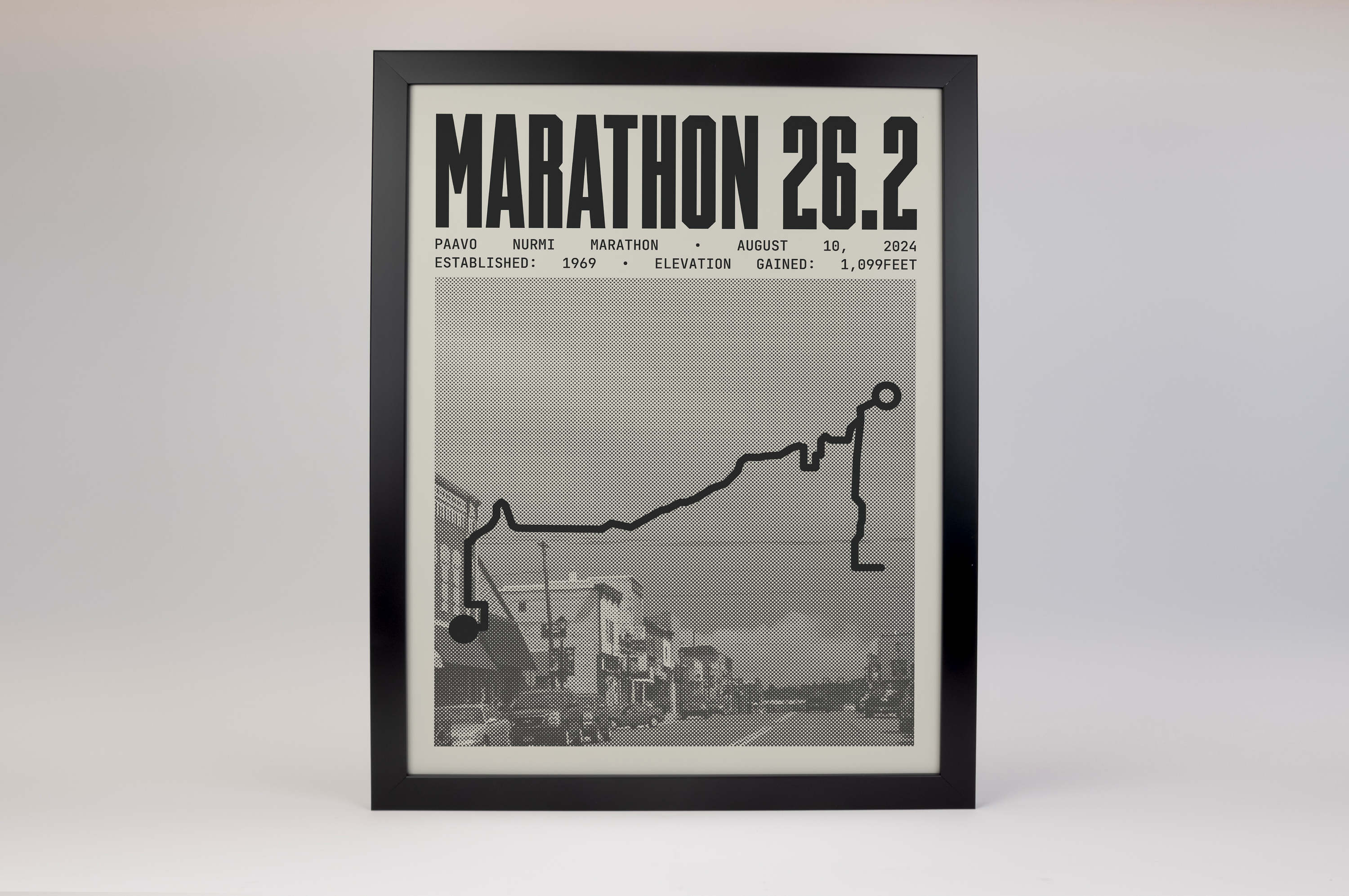 Paavo Nurmi Marathon Poster