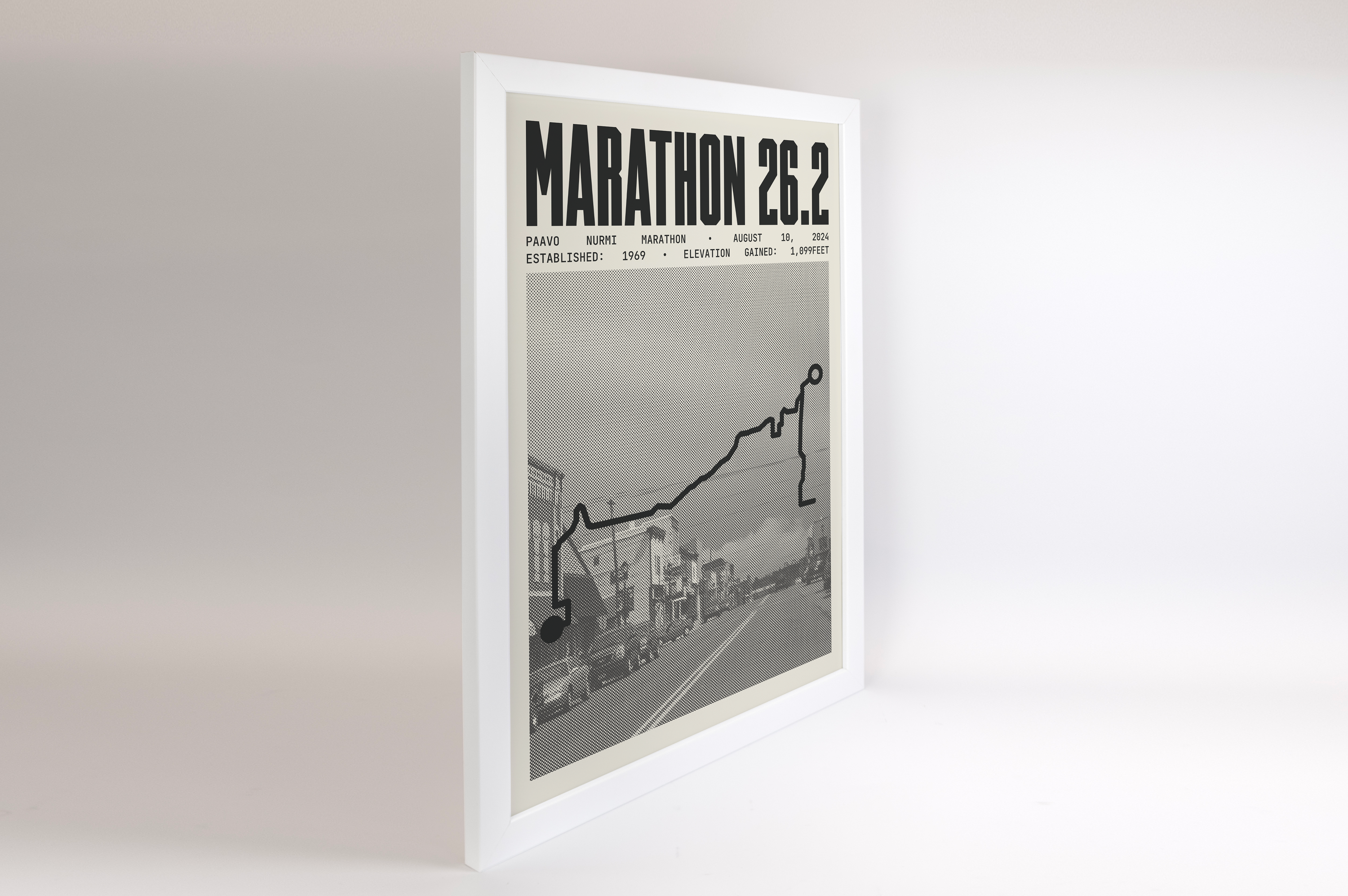 Paavo Nurmi Marathon Poster