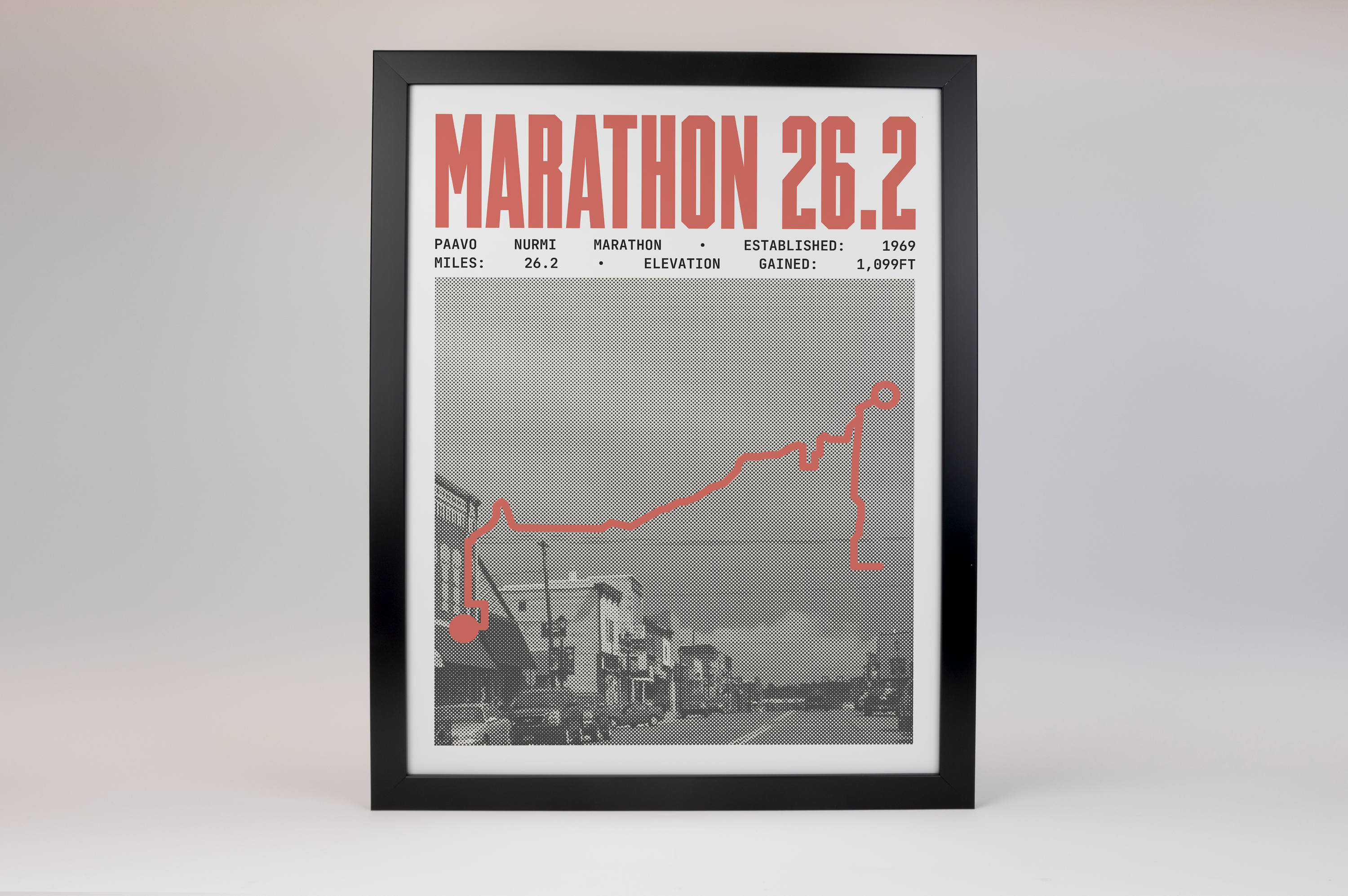 Paavo Nurmi Marathon Poster