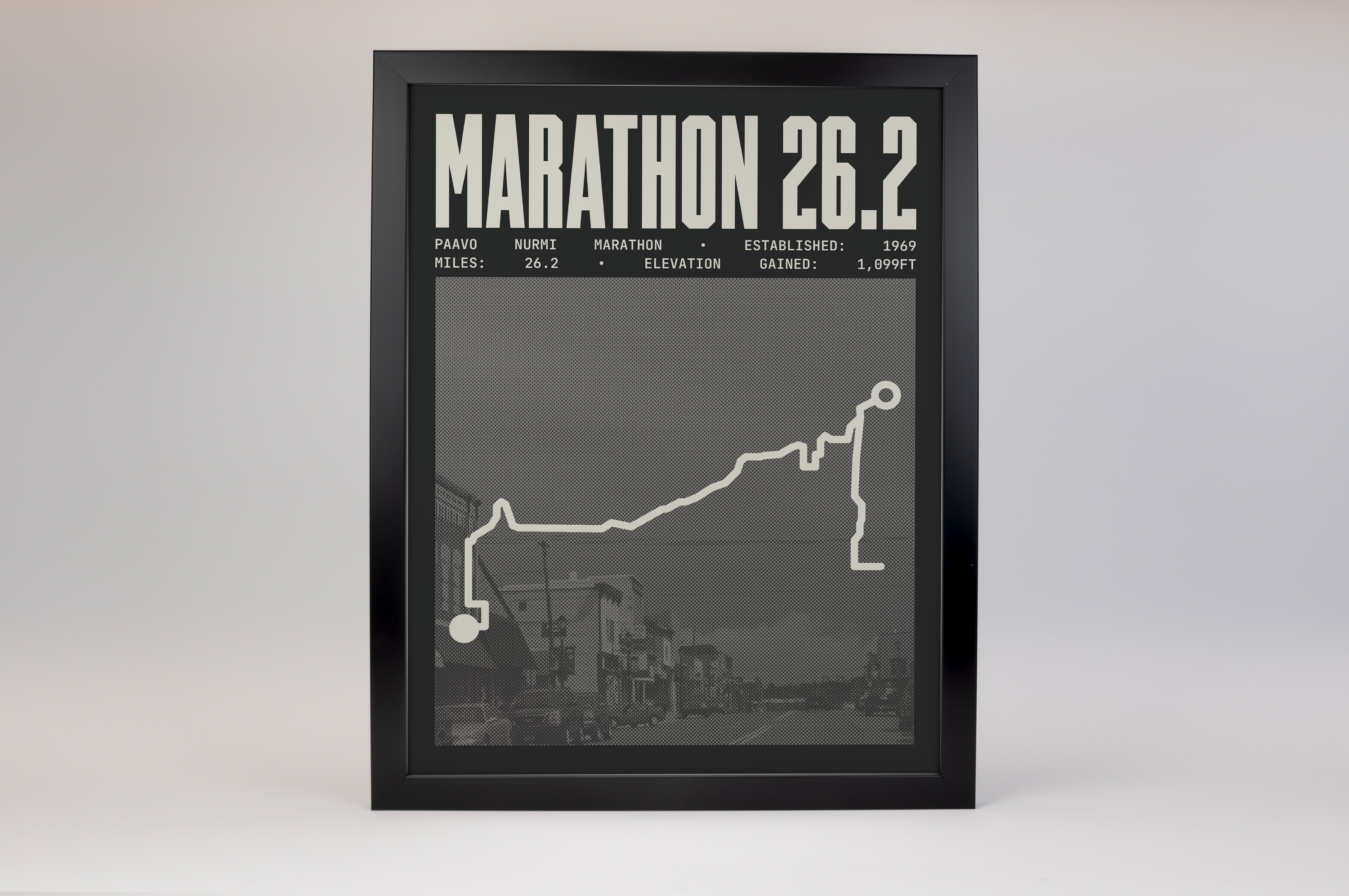 Paavo Nurmi Marathon Poster