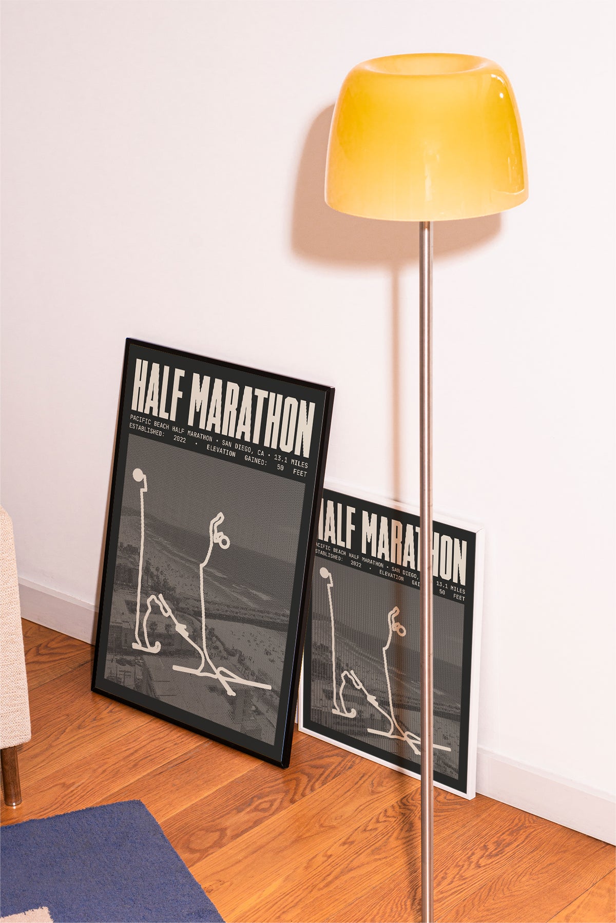 Pacific Beach Half Marathon Poster