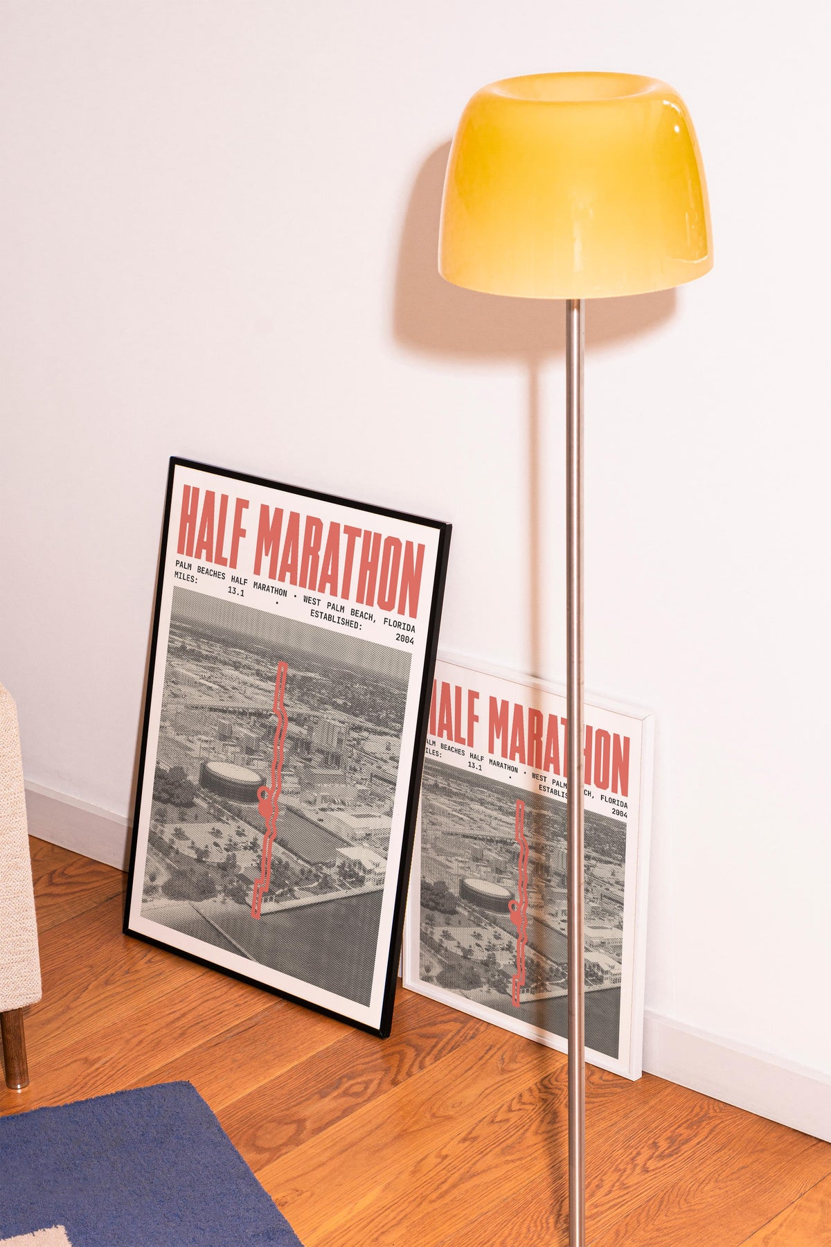 Palm Beaches Half Marathon Poster