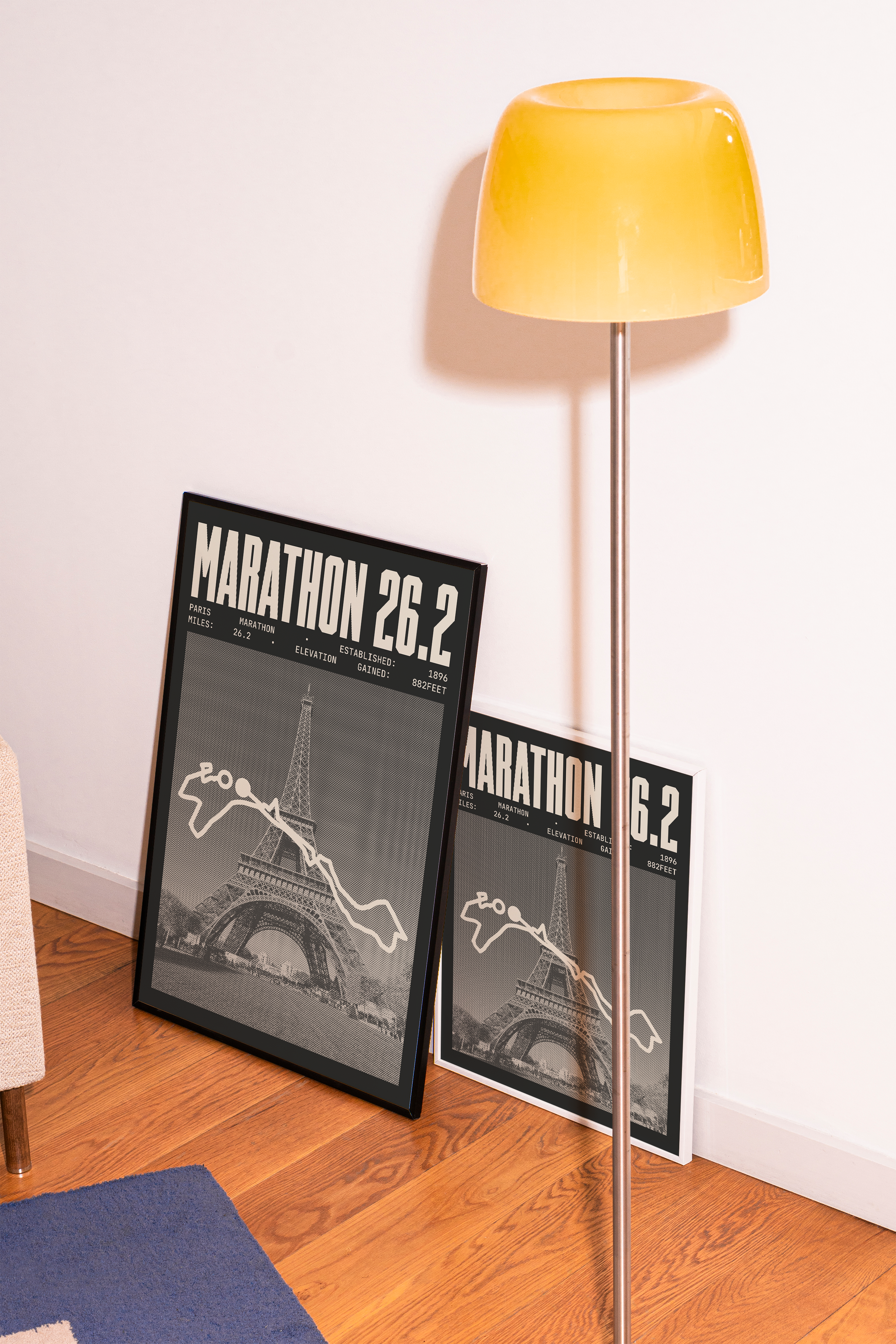 Paris Marathon Poster
