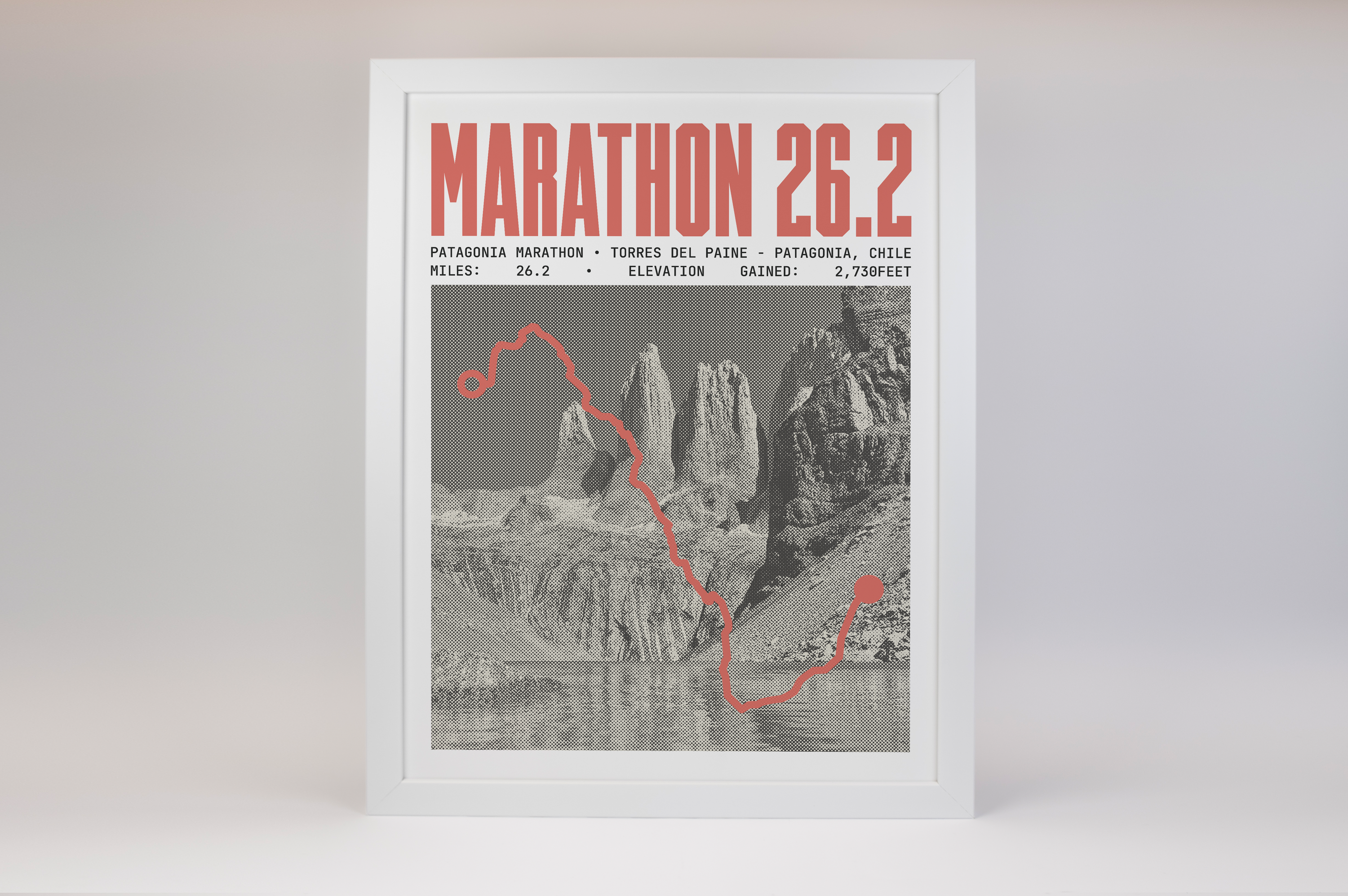 Patagonia Marathon Poster