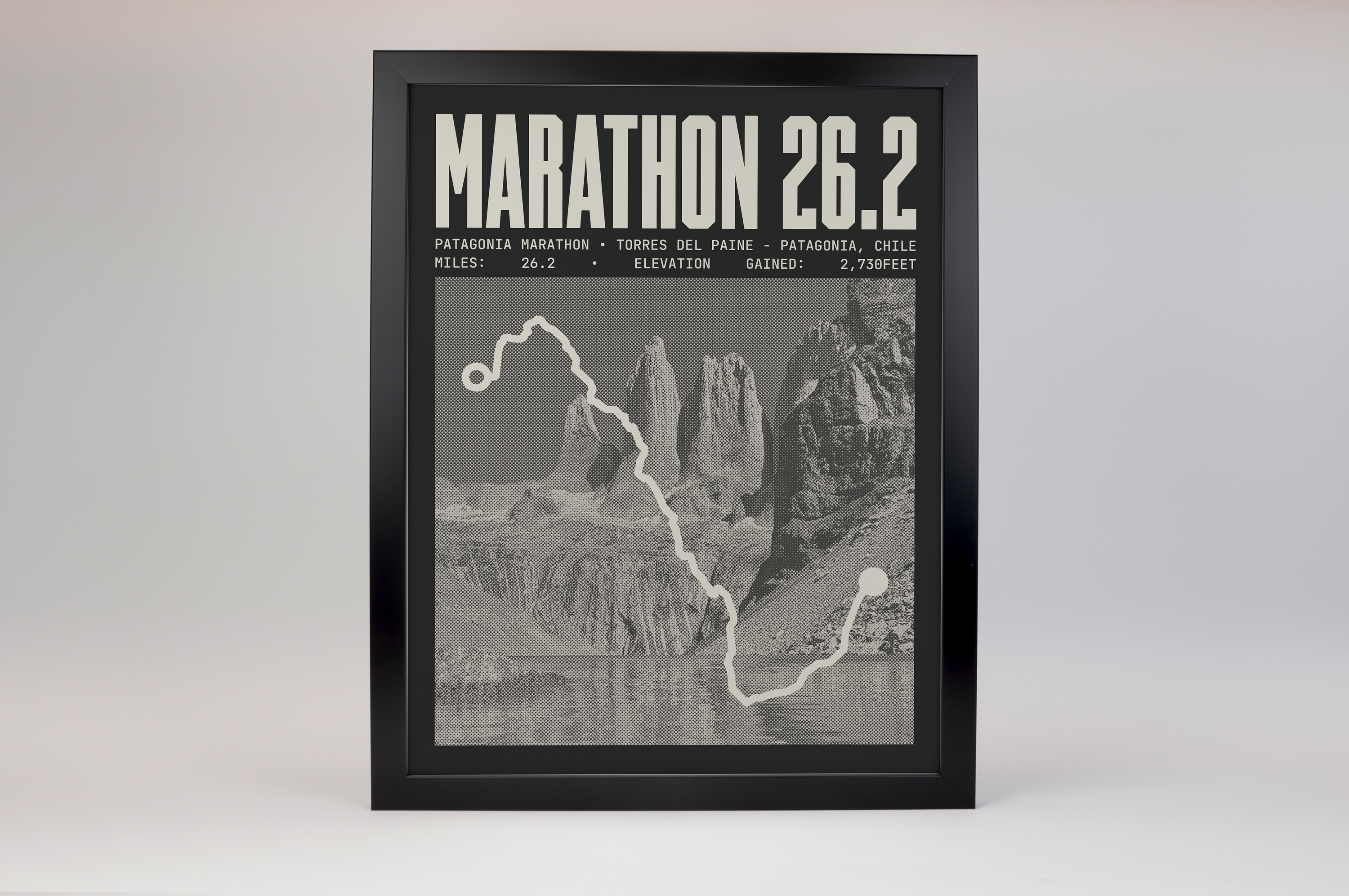 Patagonia Marathon Poster