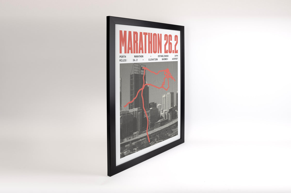 Perth Marathon Poster