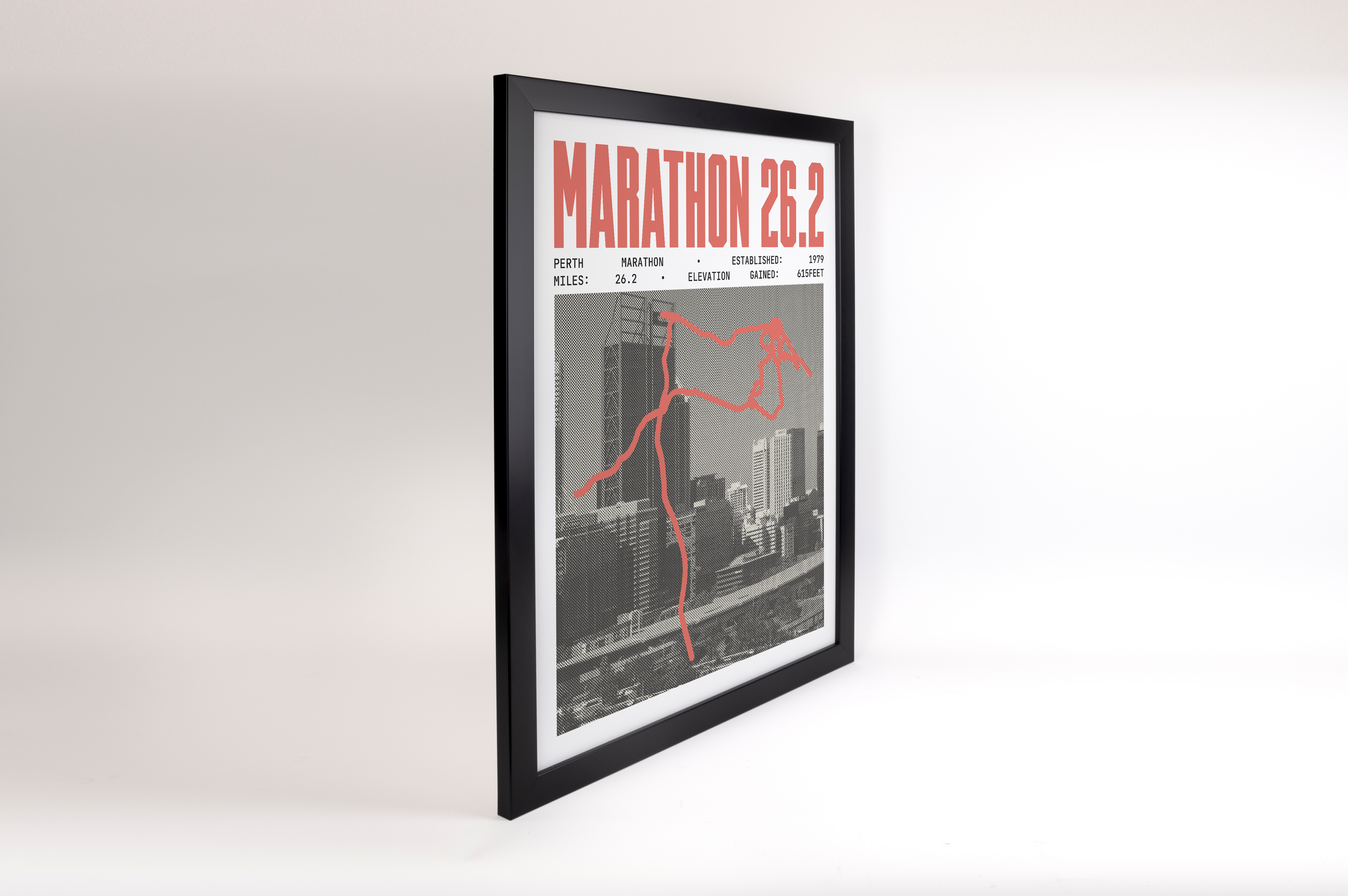 Perth Marathon Poster