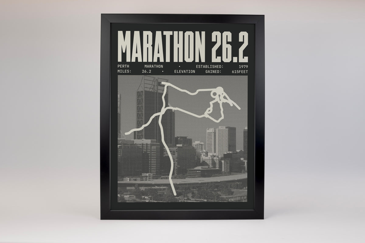 Perth Marathon Poster