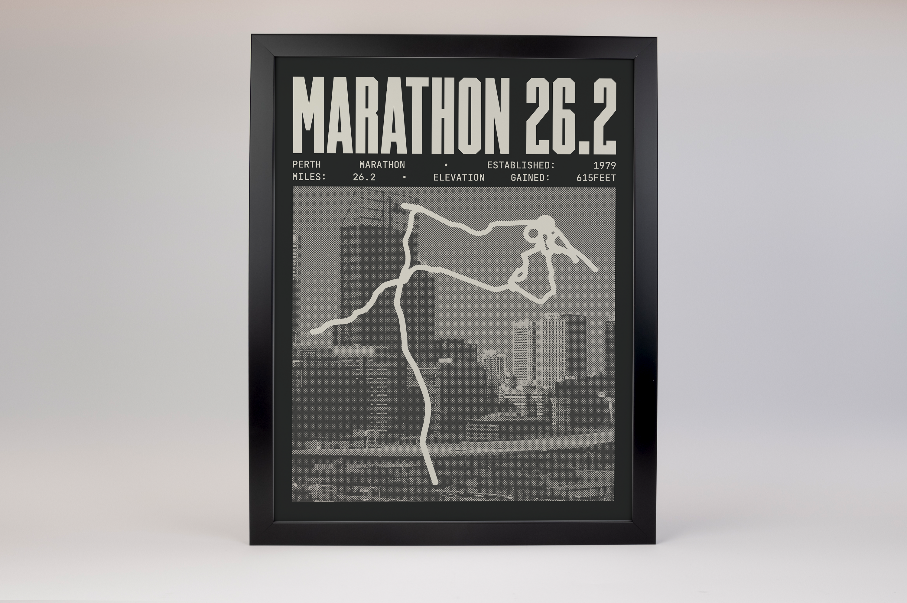 Perth Marathon Poster