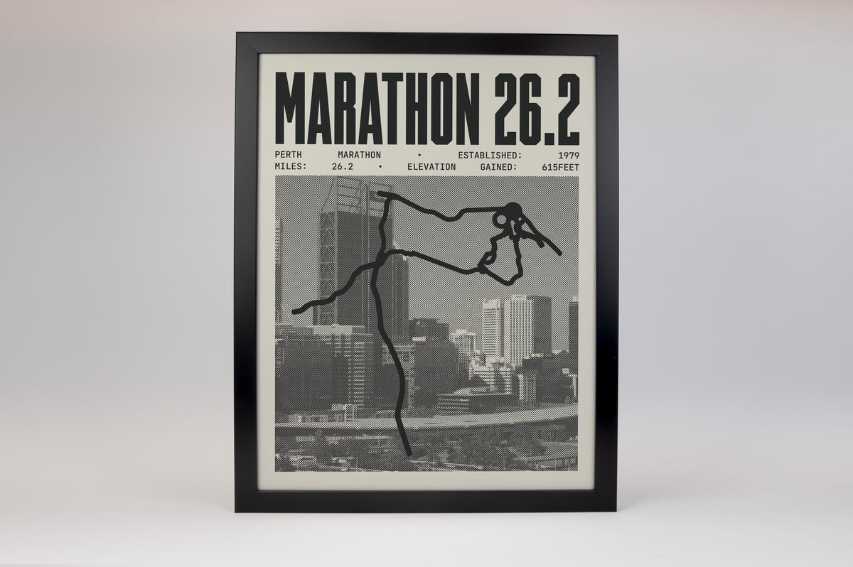 Perth Marathon Poster