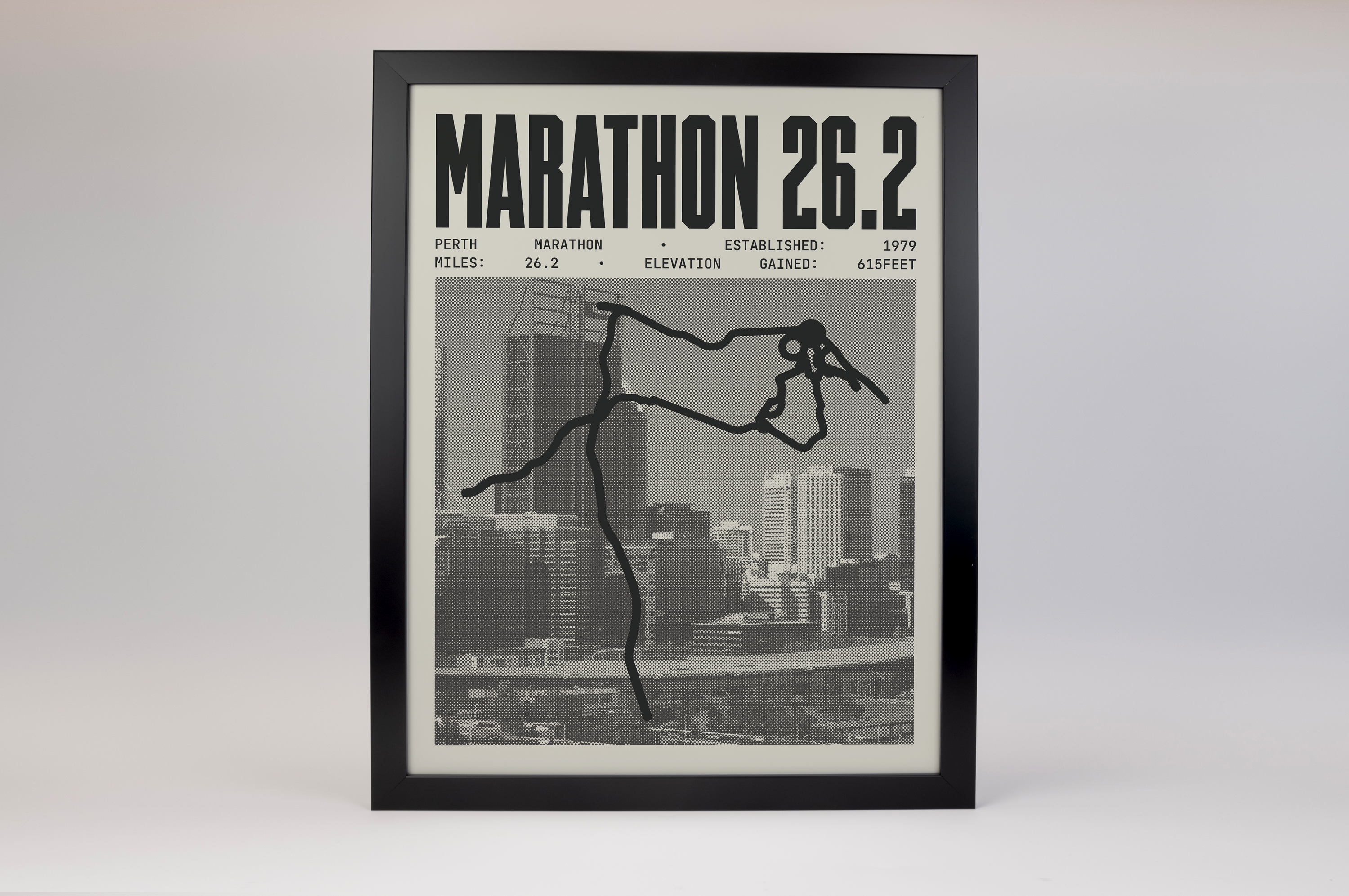 Perth Marathon Poster