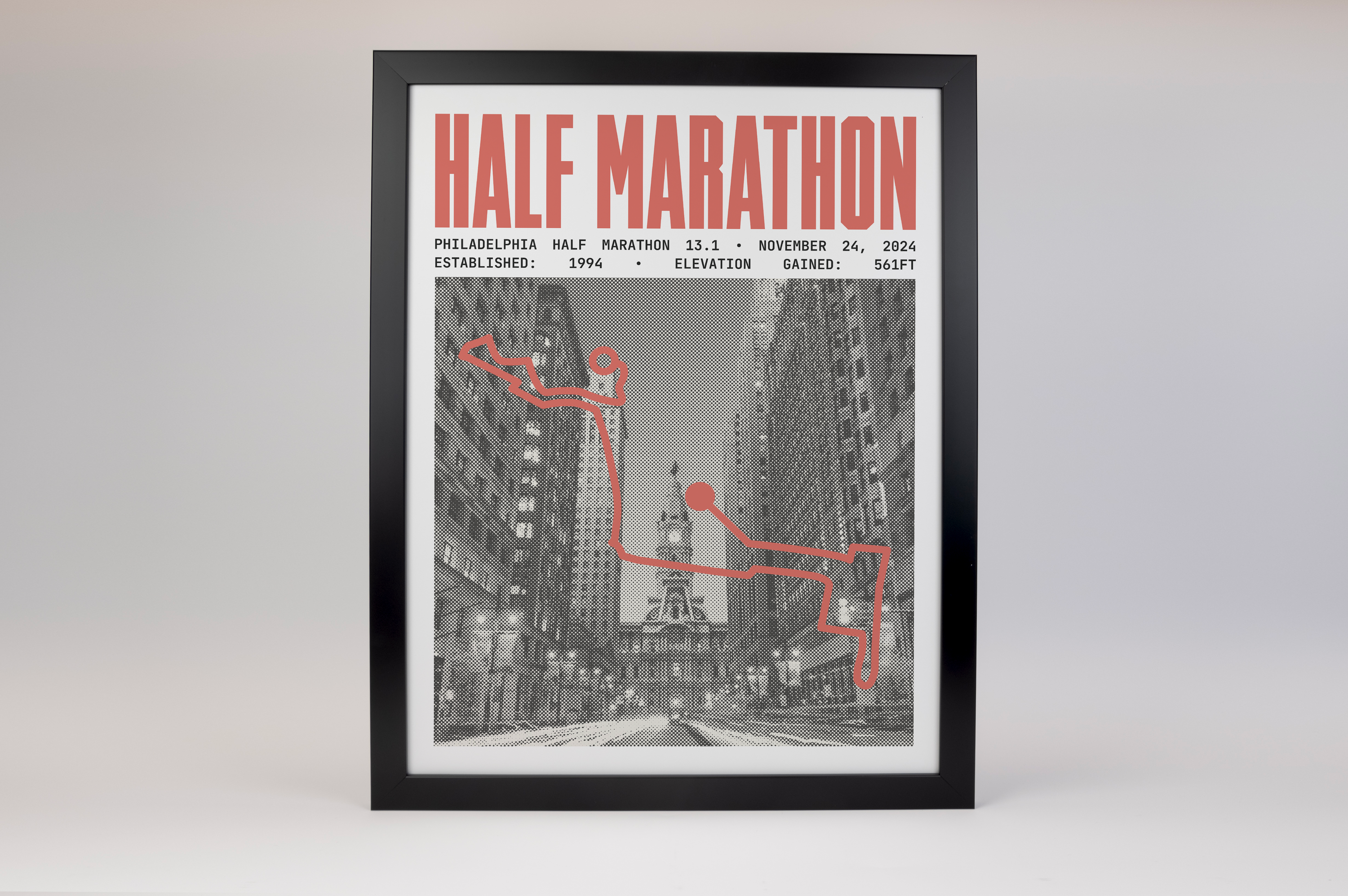 Philadelphia Half-Marathon Poster