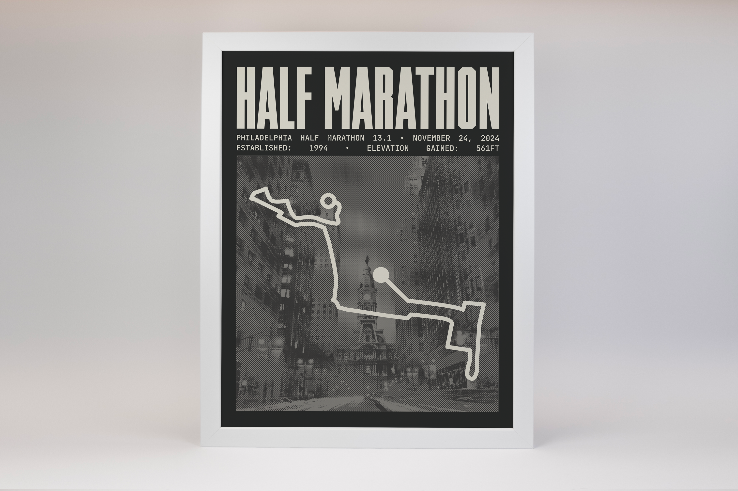 Philadelphia Half-Marathon Poster