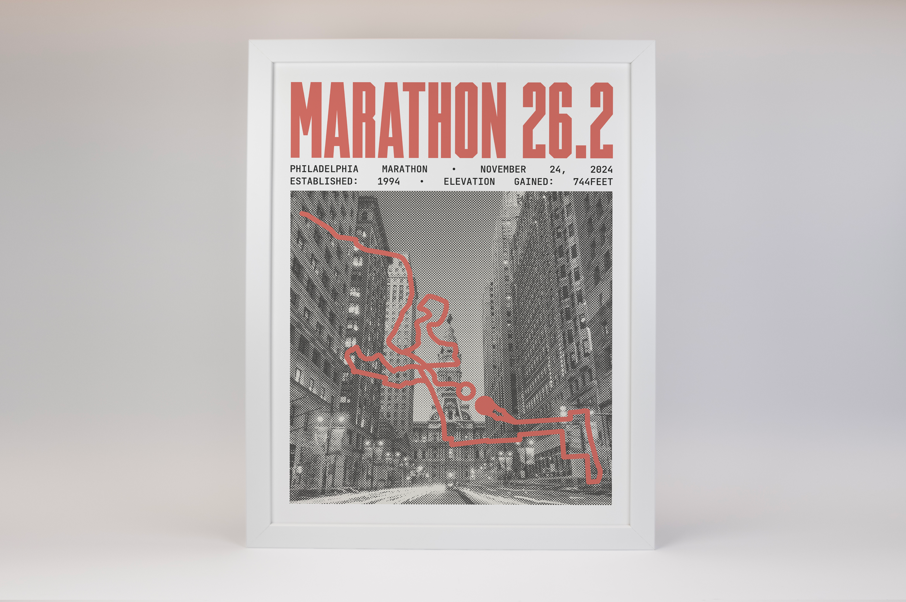 Philadelphia Marathon Poster V2