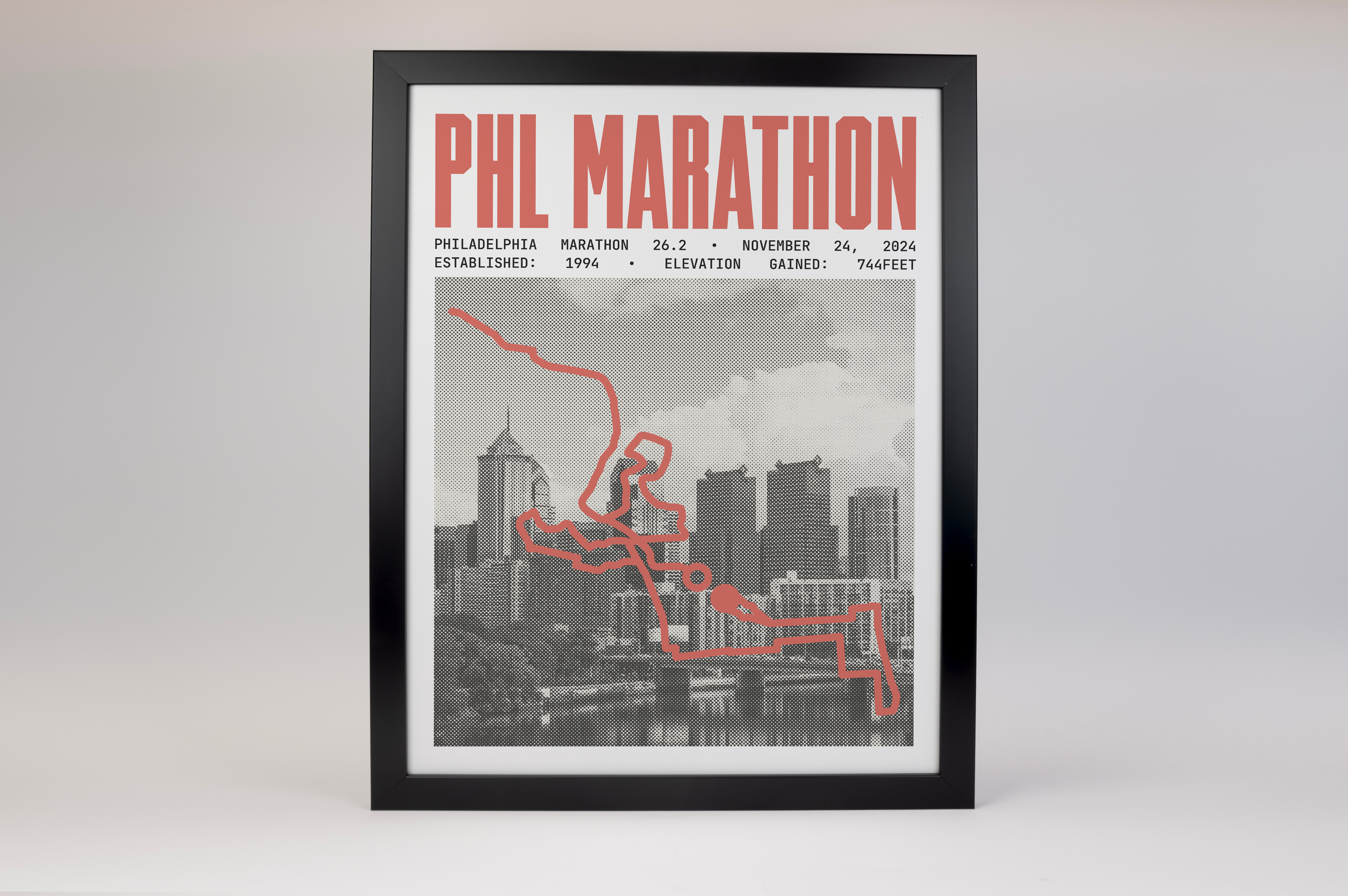 Philadelphia Marathon Poster