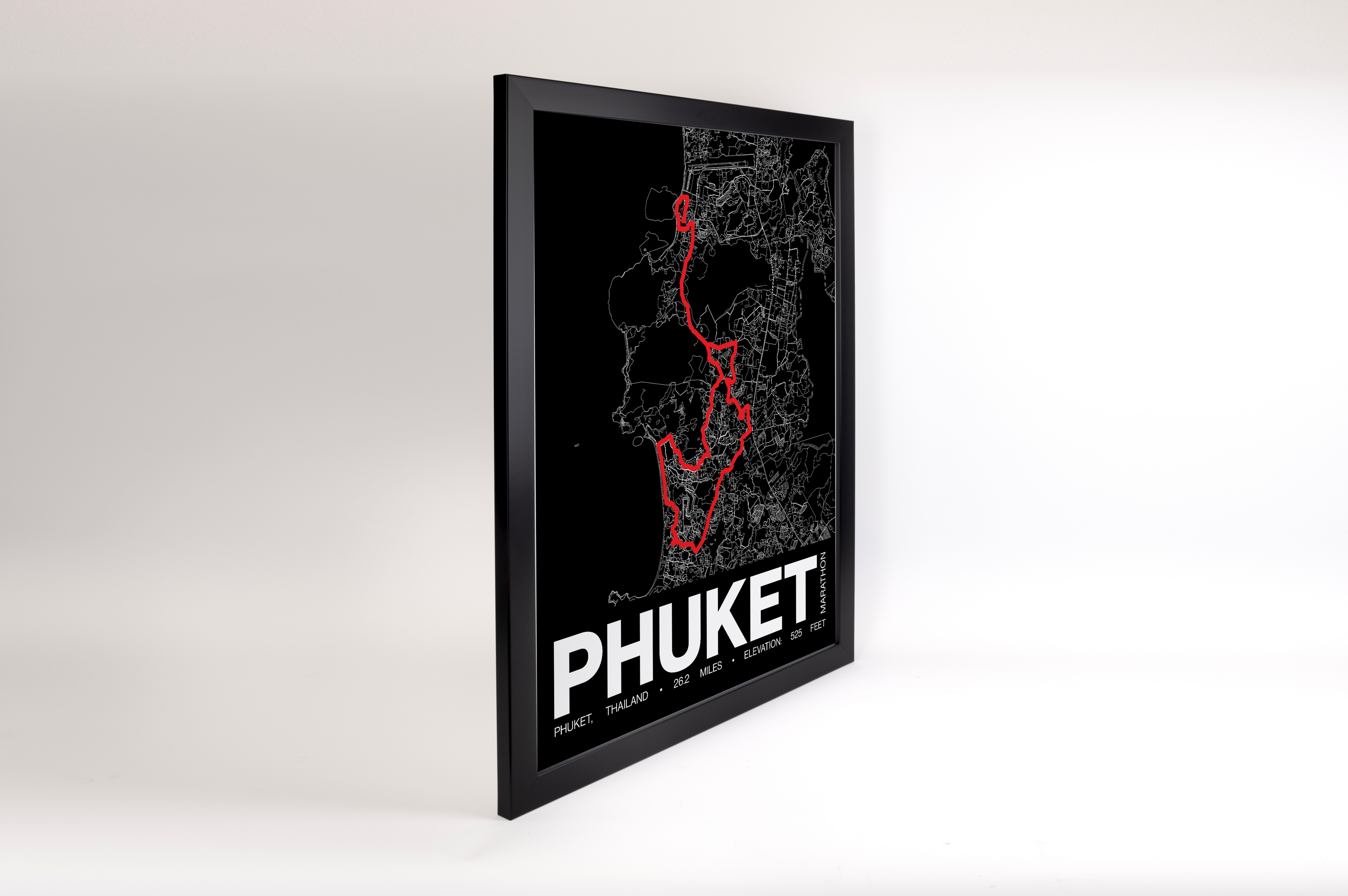 Phuket Marathon Poster - Grid Style