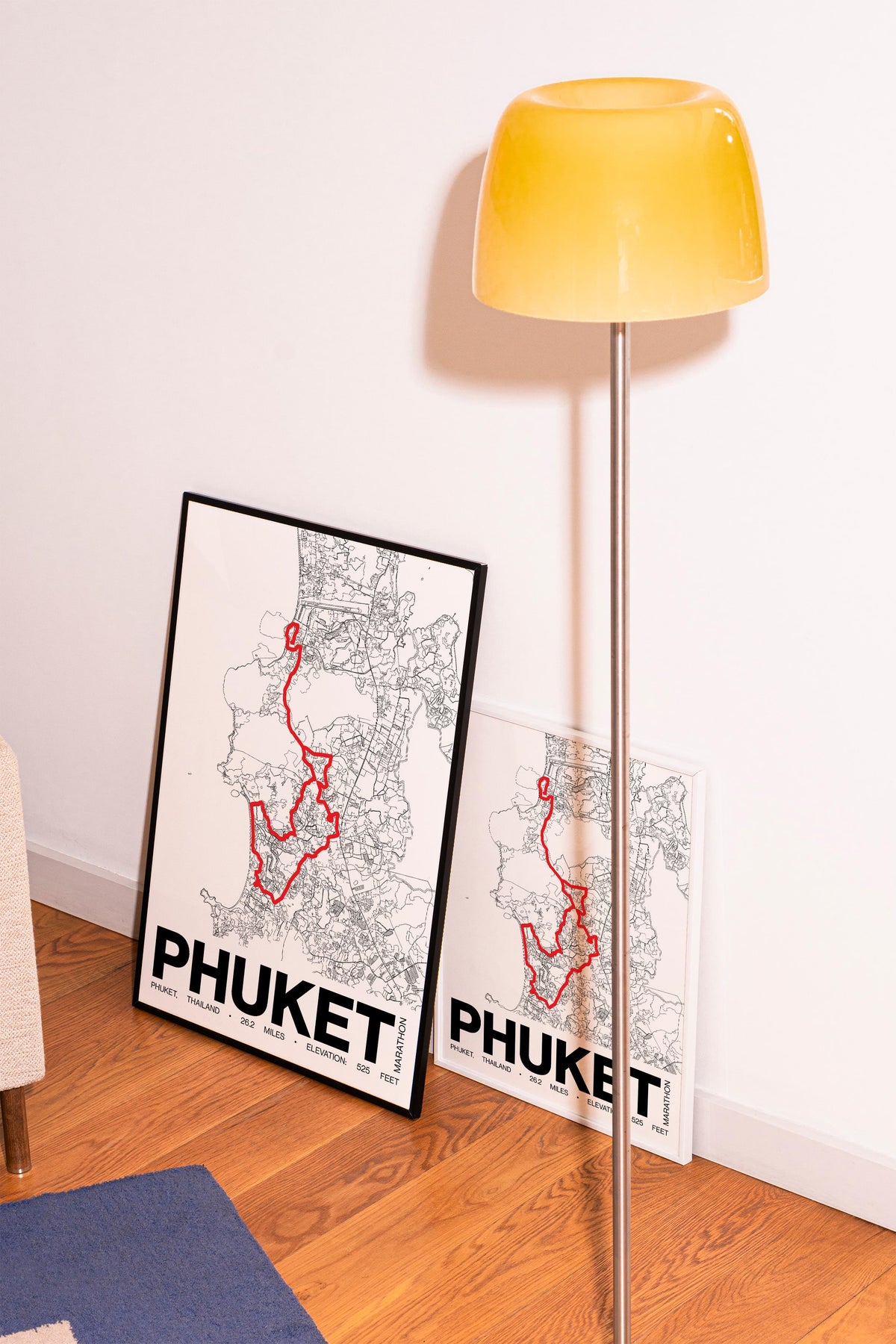 Phuket Marathon Poster - Grid Style